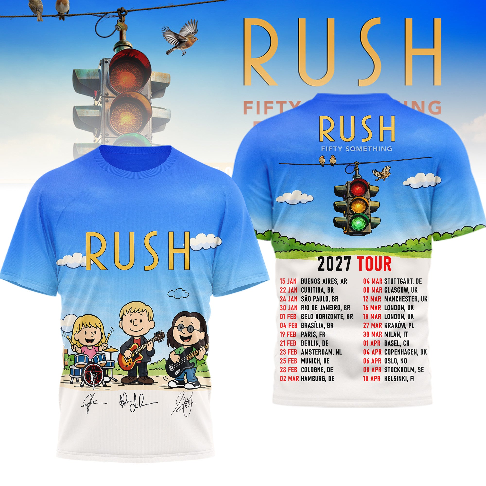 Premium RUSH 3D Shirt TD
