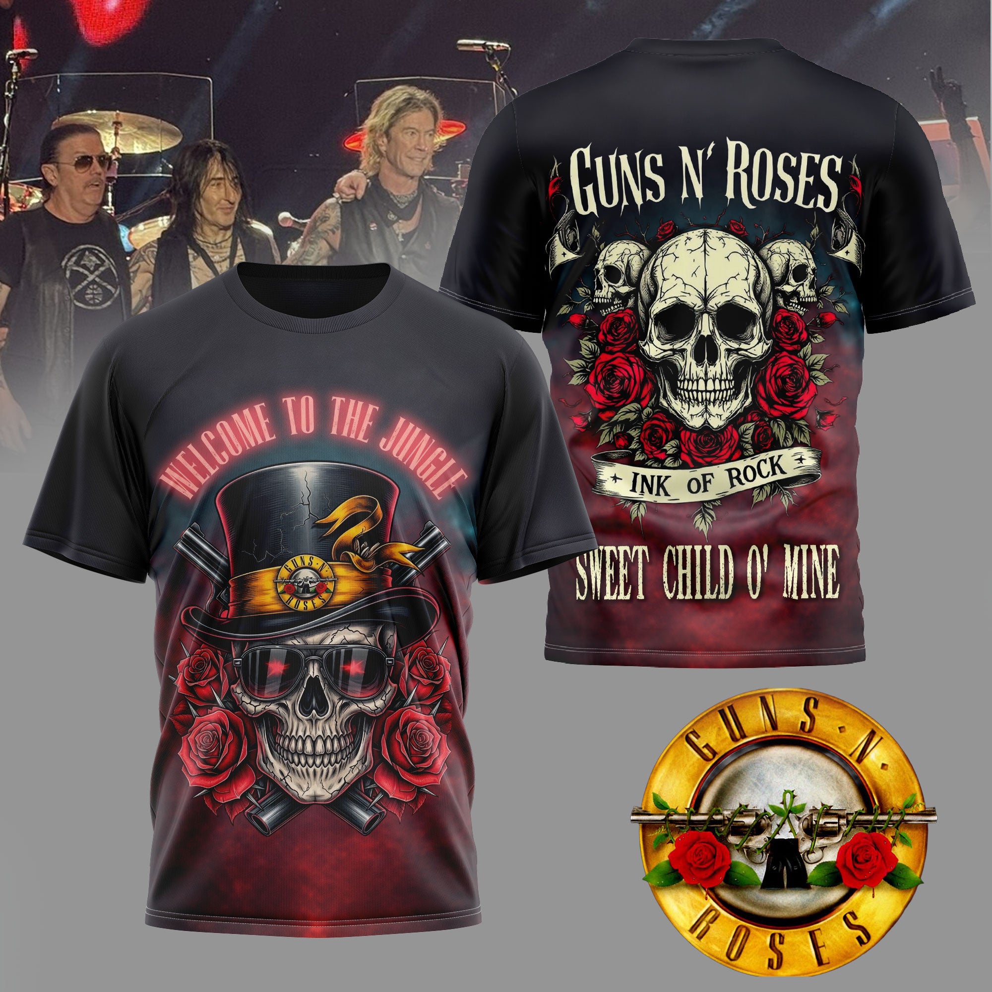 Premium GNR 3D Shirt TD