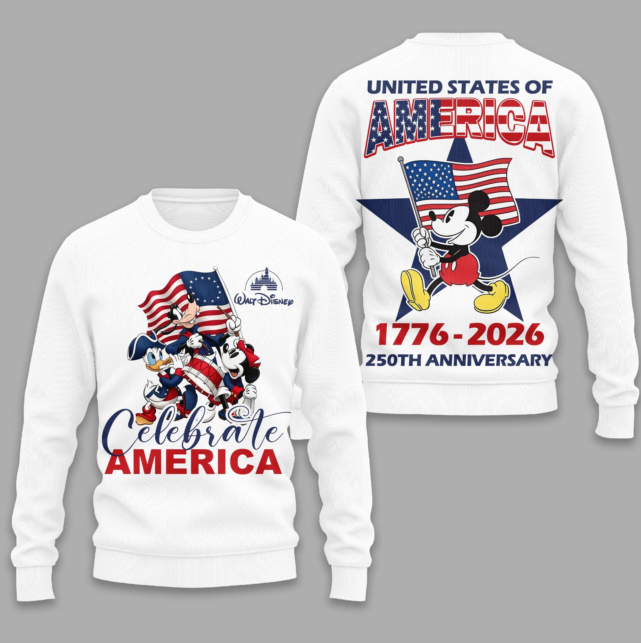 Premium MCK 250th Anniversary Celebrate America 3D Shirt TD
