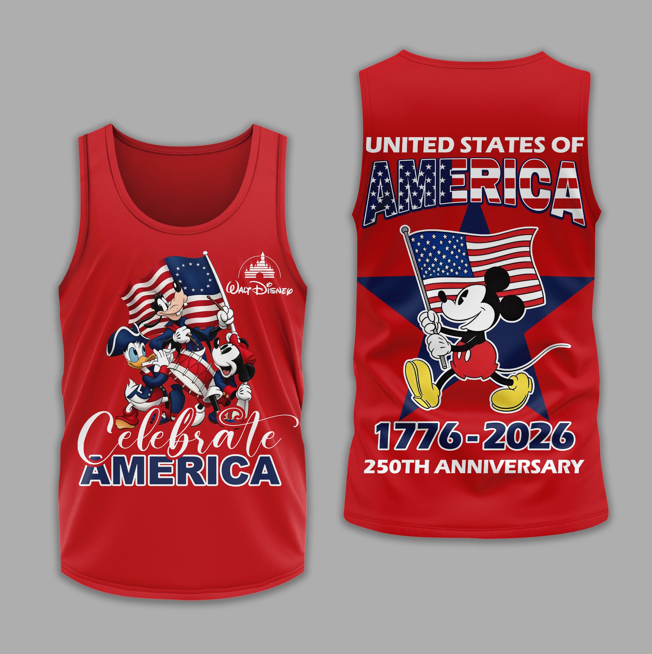 Premium MCK 250th Anniversary Celebrate America 3D Shirt TD