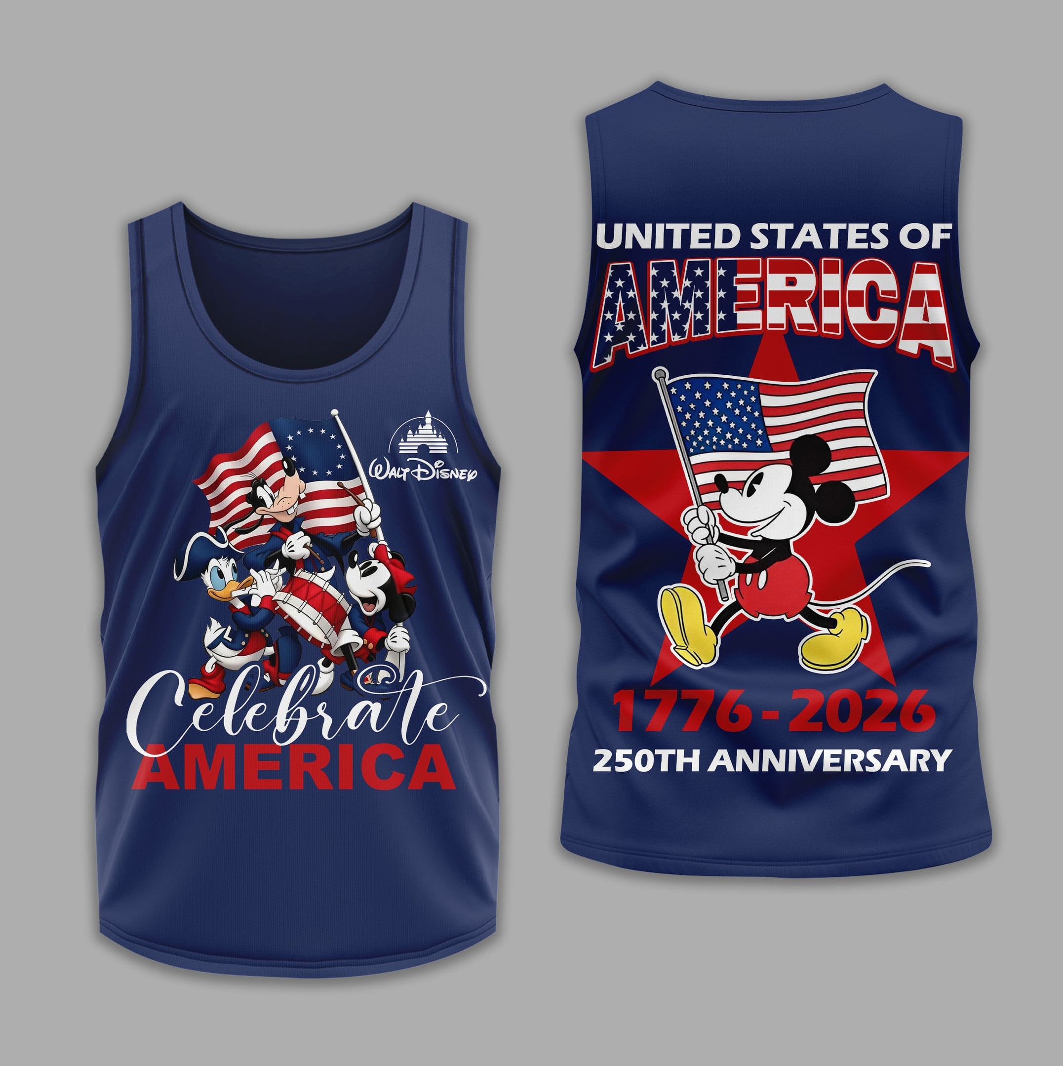Premium MCK 250th Anniversary Celebrate America 3D Shirt TD
