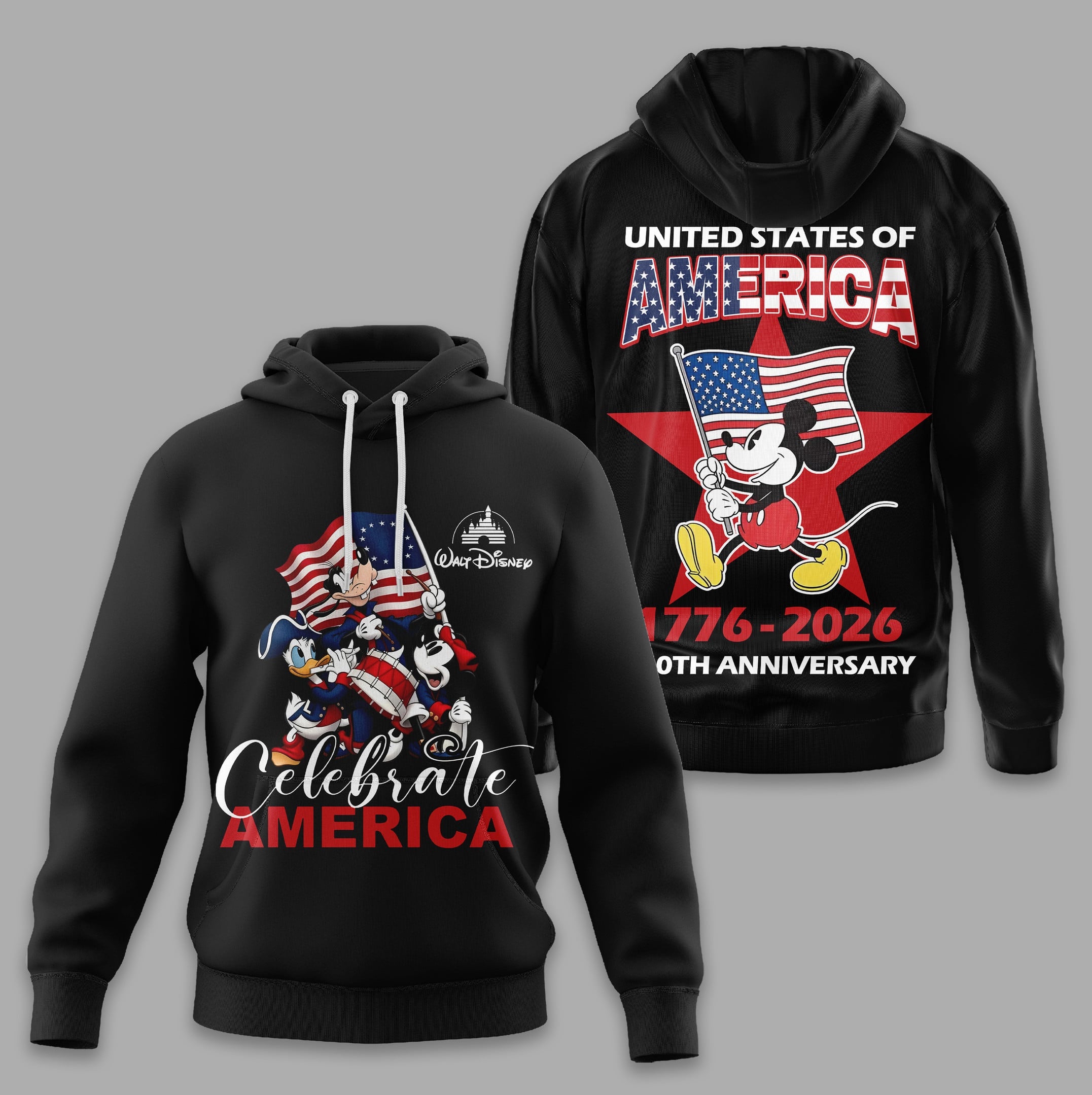 Premium MCK 250th Anniversary Celebrate America 3D Shirt TD
