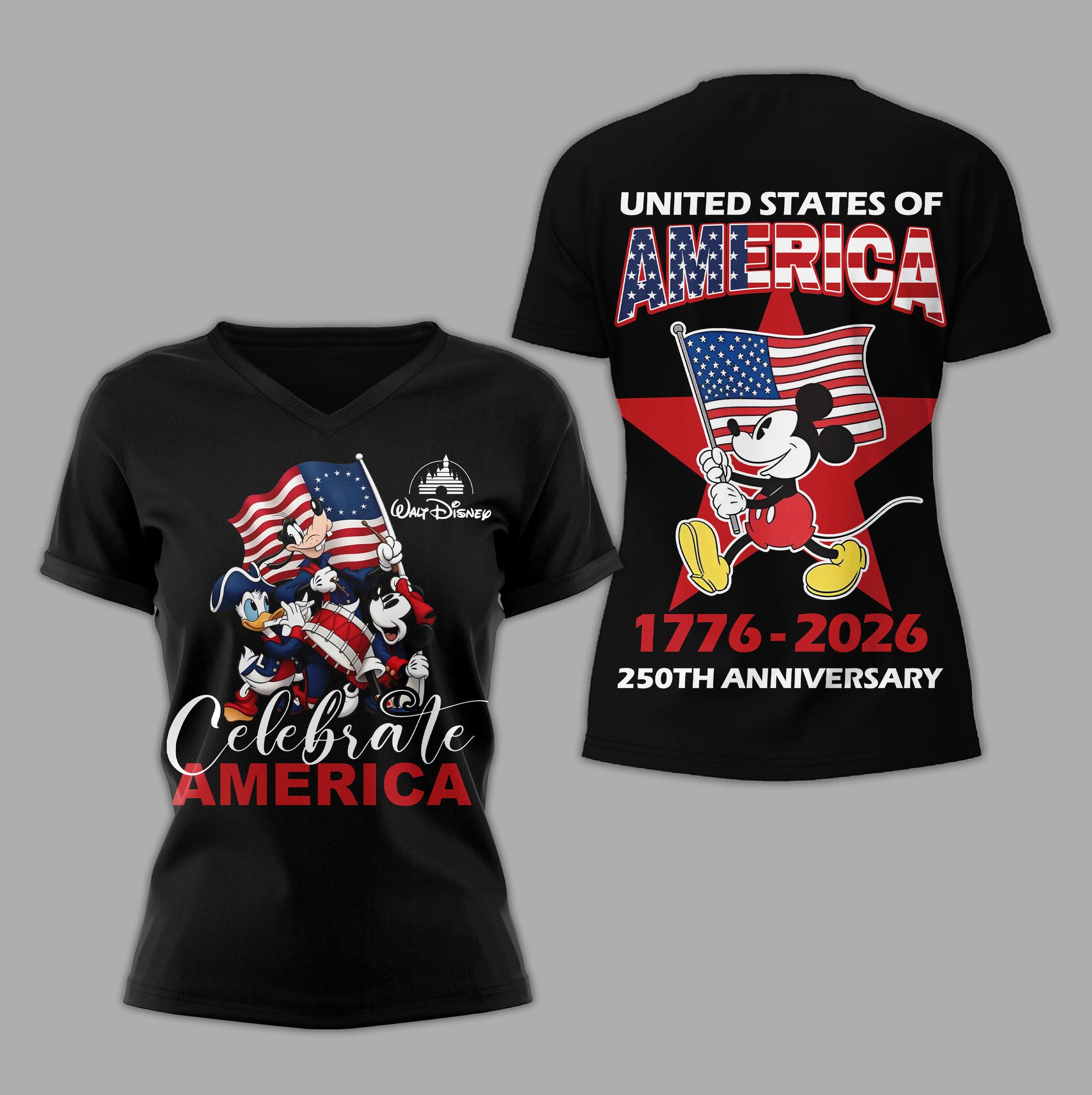 Premium MCK 250th Anniversary Celebrate America 3D Shirt TD