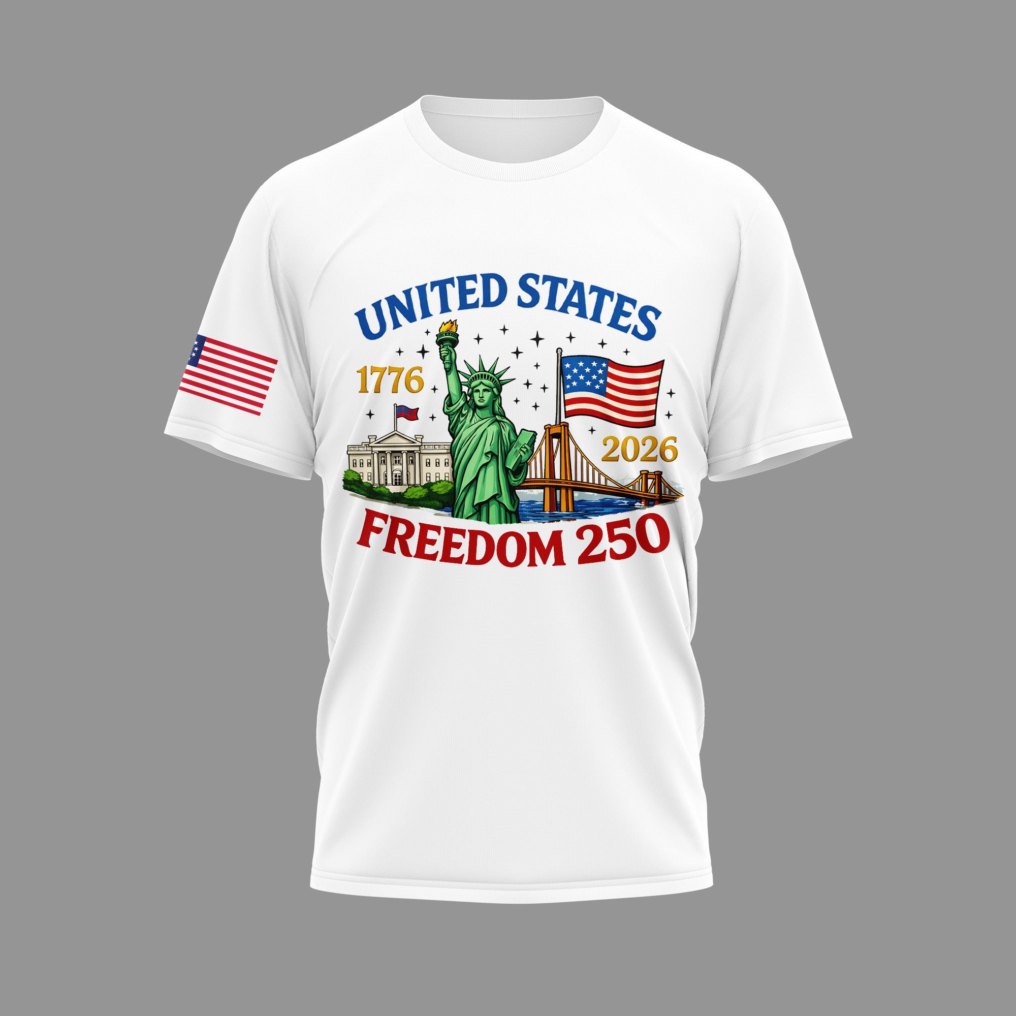 Premium USA 3D Shirt NY