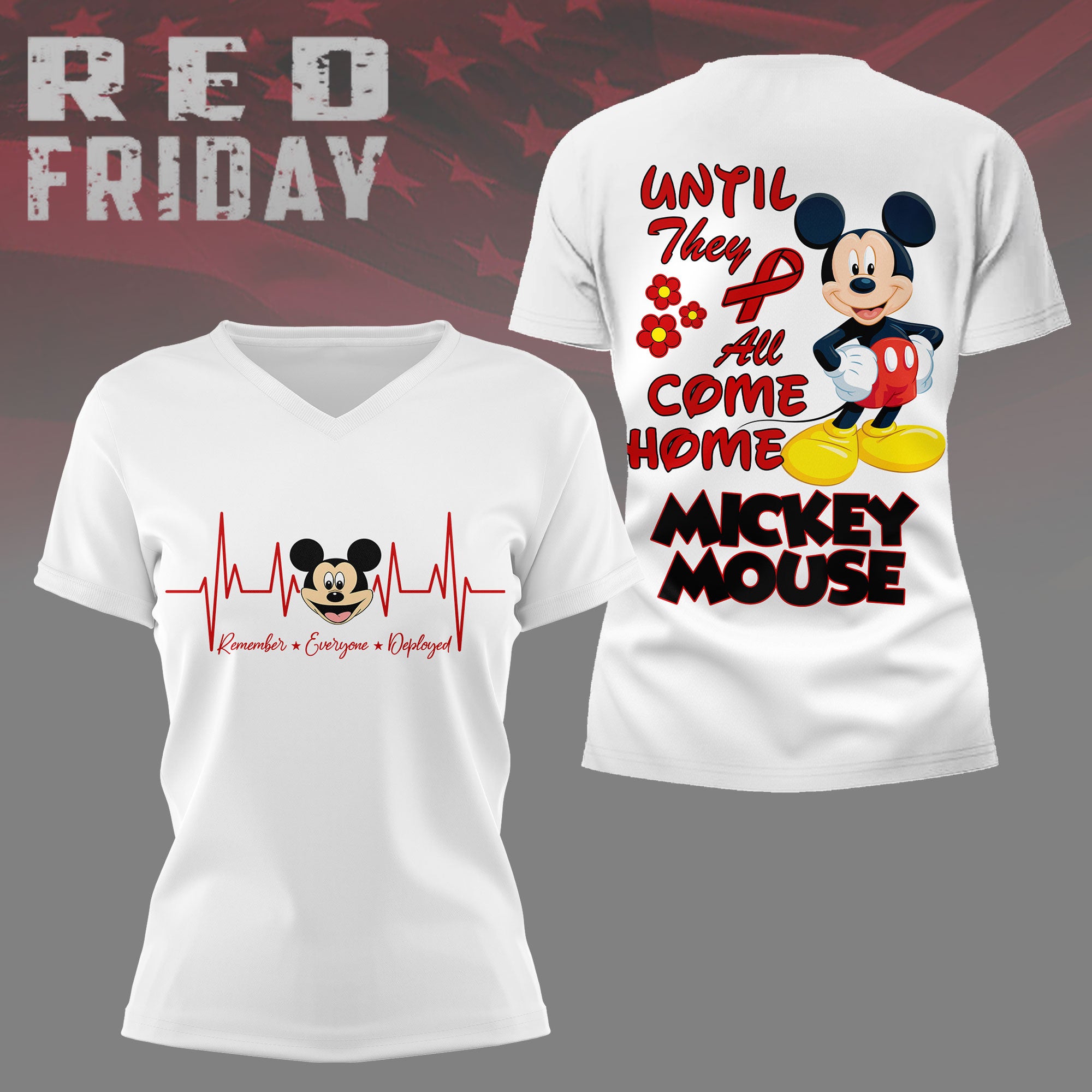 Premium MKMS Red Friday 3D Shirt NY