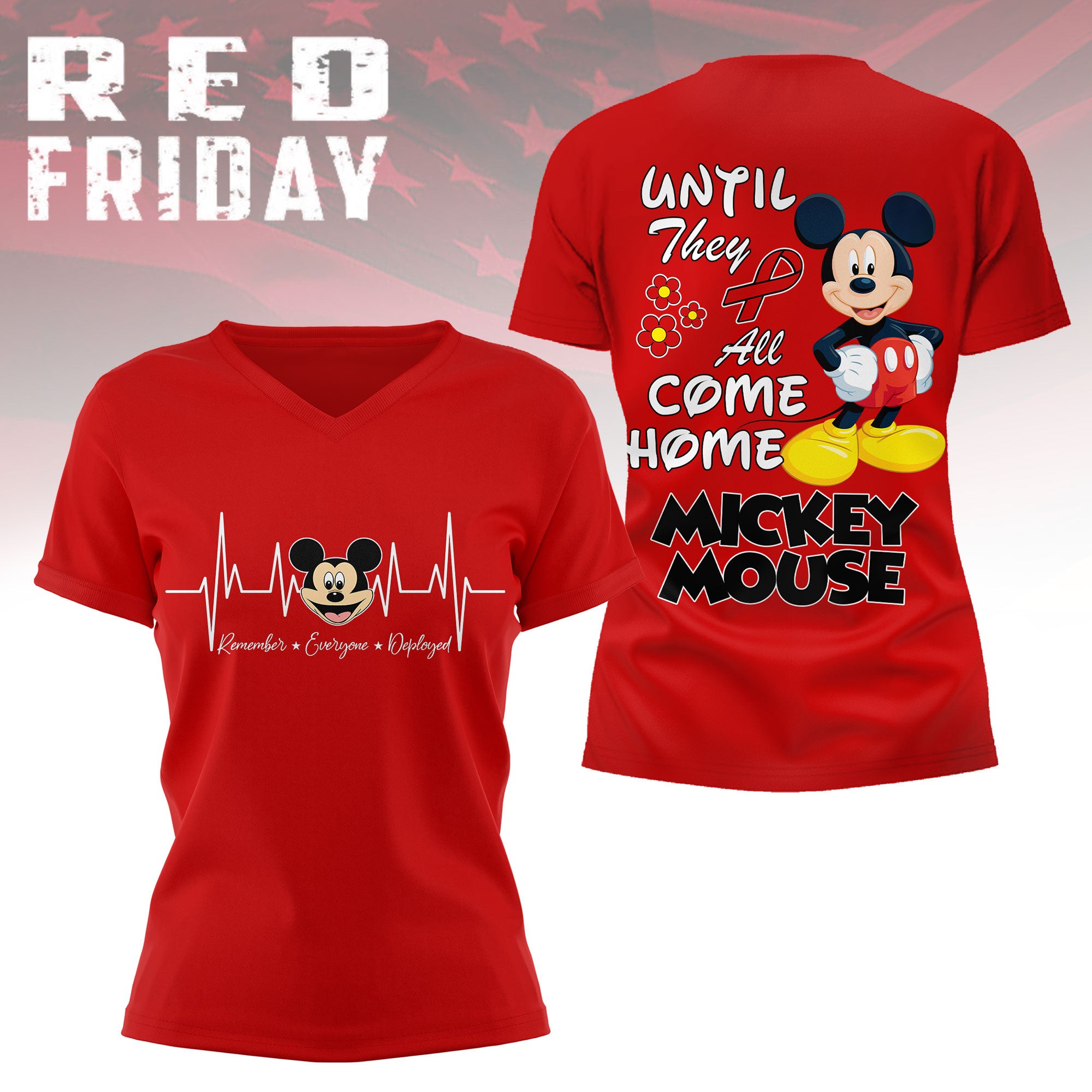 Premium MKMS Red Friday 3D Shirt NY