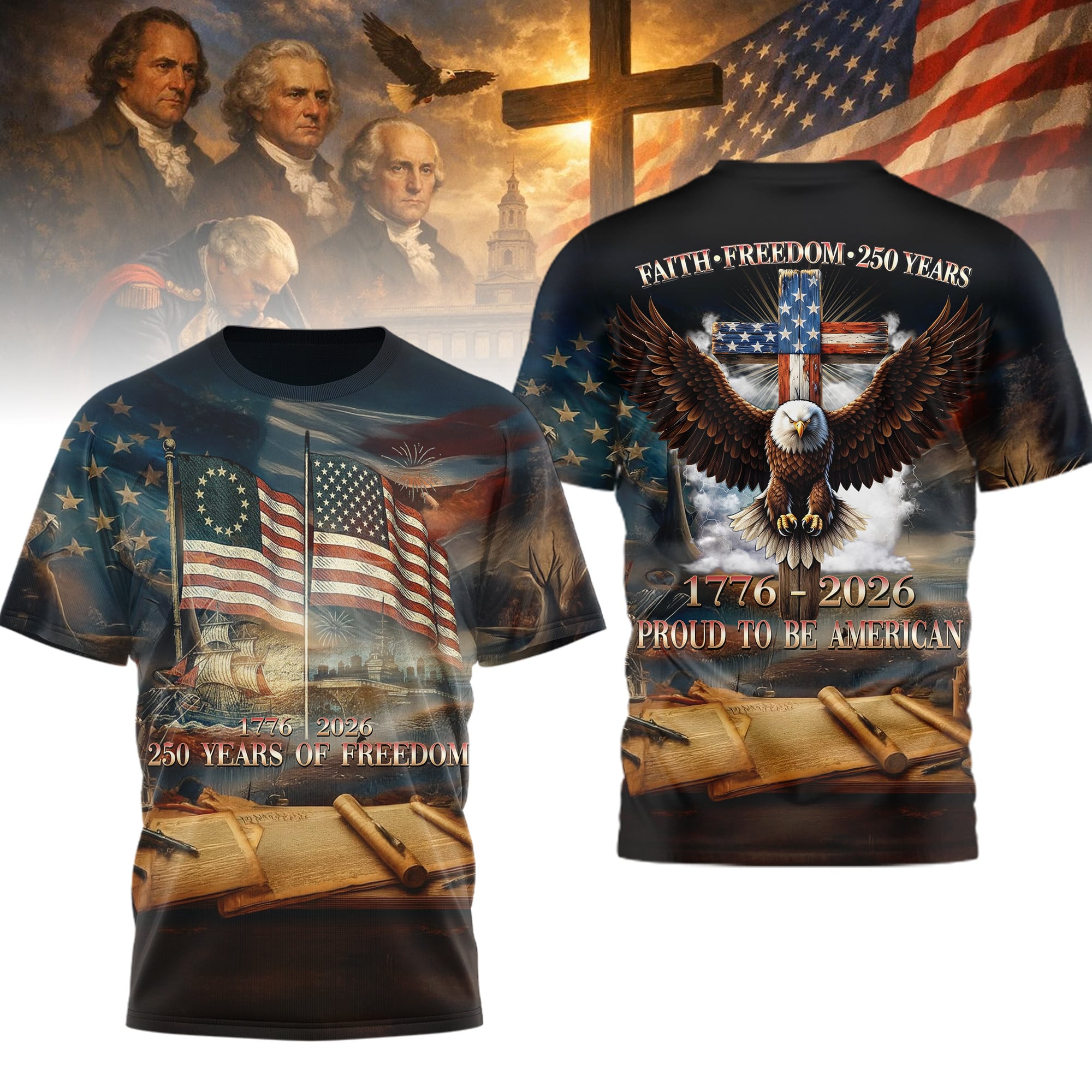 Premium US 3D Shirt TD