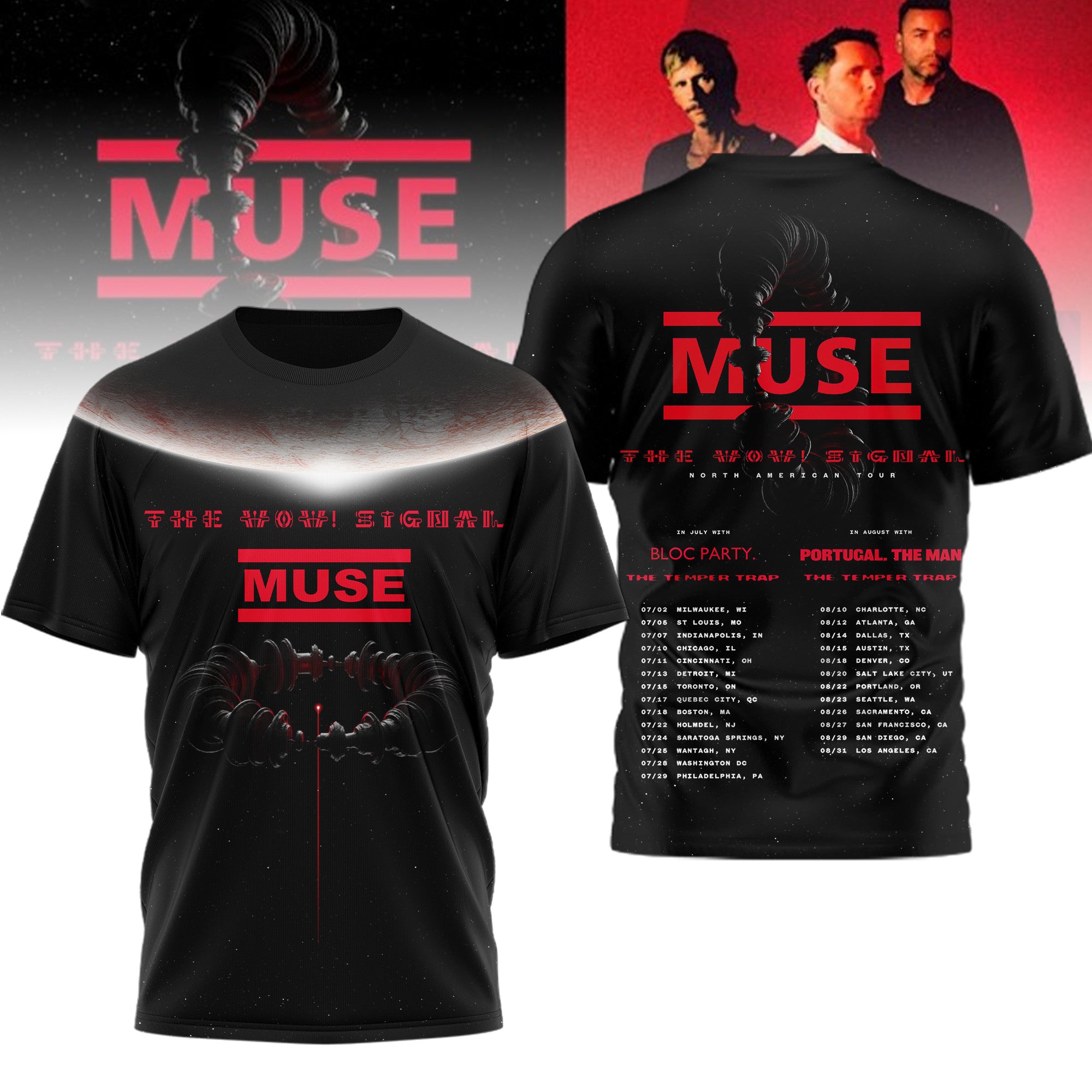 Premium MUSE 3D Shirt TD