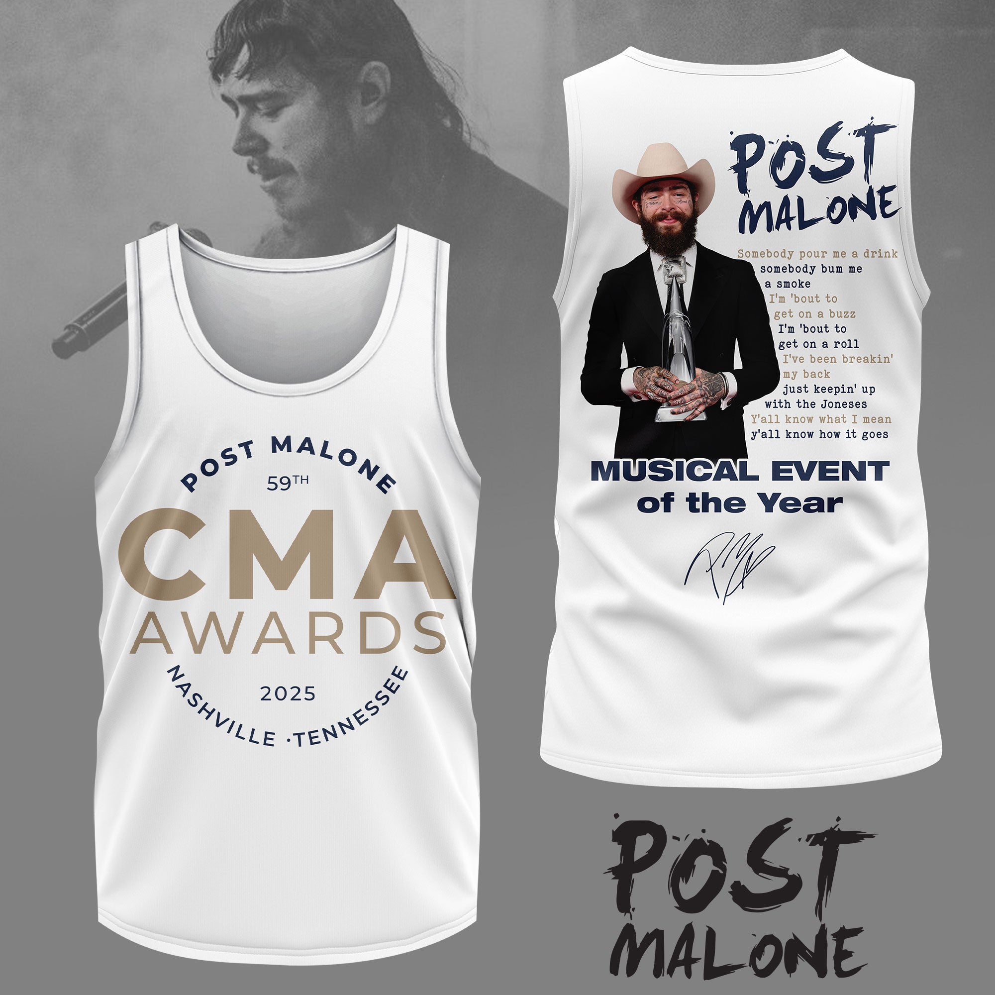 Premium PTML 2025 CMA Awards 3D Shirt NY