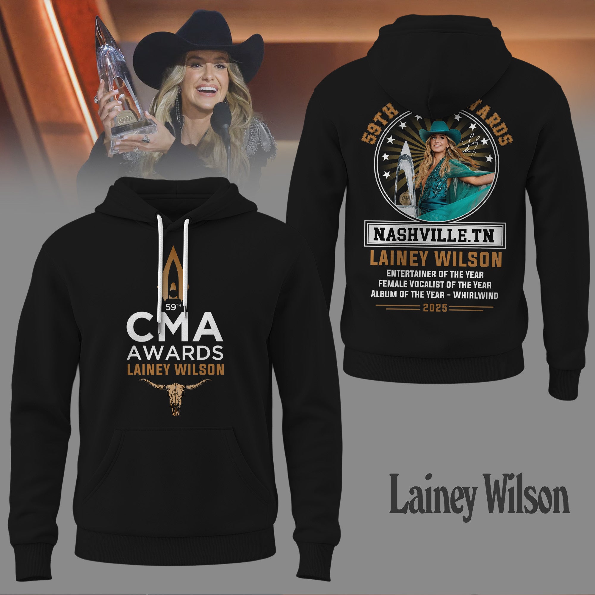 Premium LNWL CMA Awards 3D Shirt HI