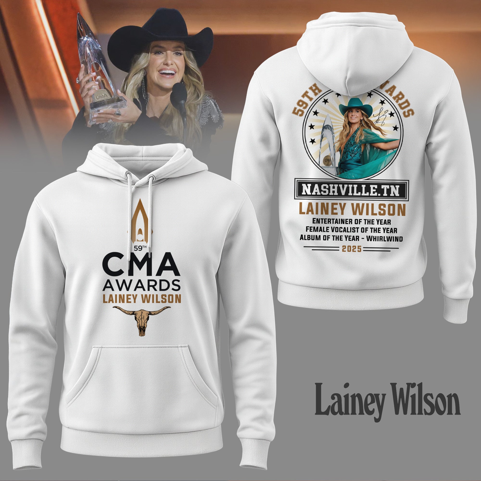 Premium LNWL CMA Awards 3D Shirt HI