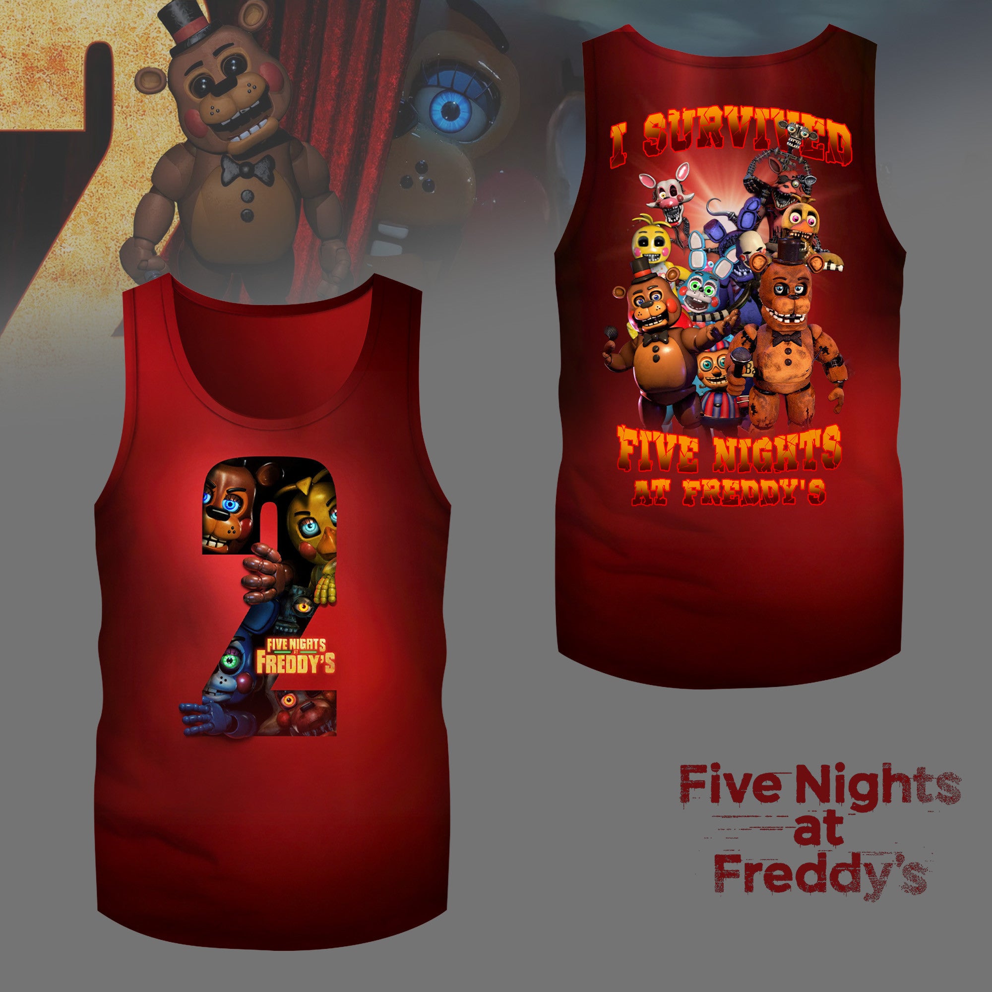 Premium 5NAF 3D Shirt HI