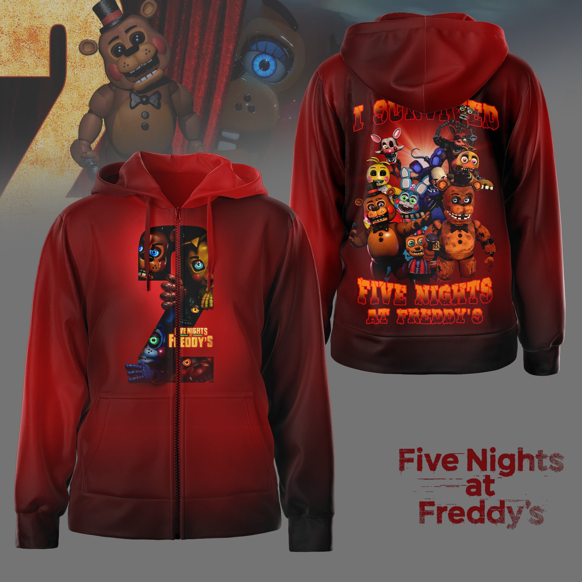 Premium 5NAF 3D Shirt HI