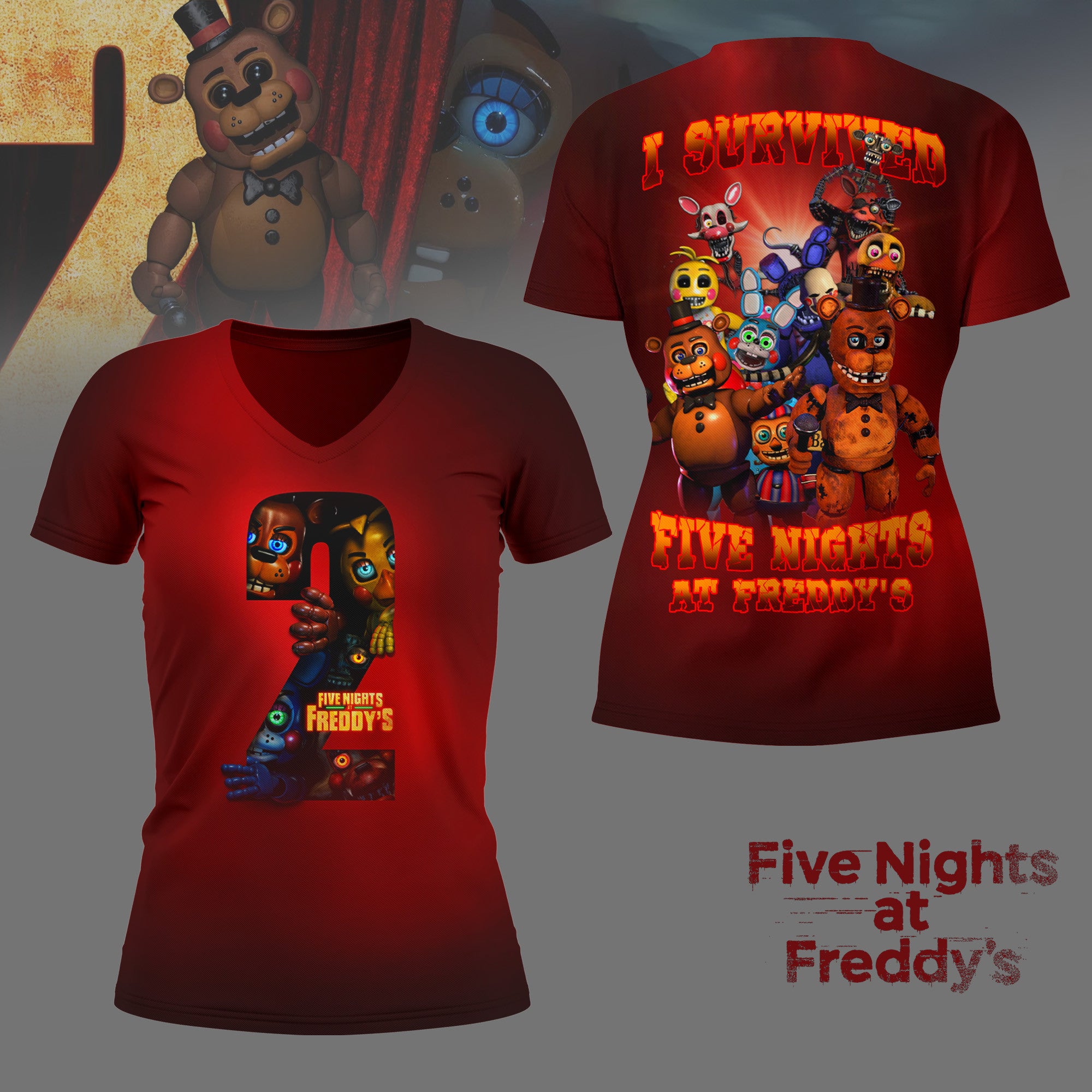 Premium 5NAF 3D Shirt HI