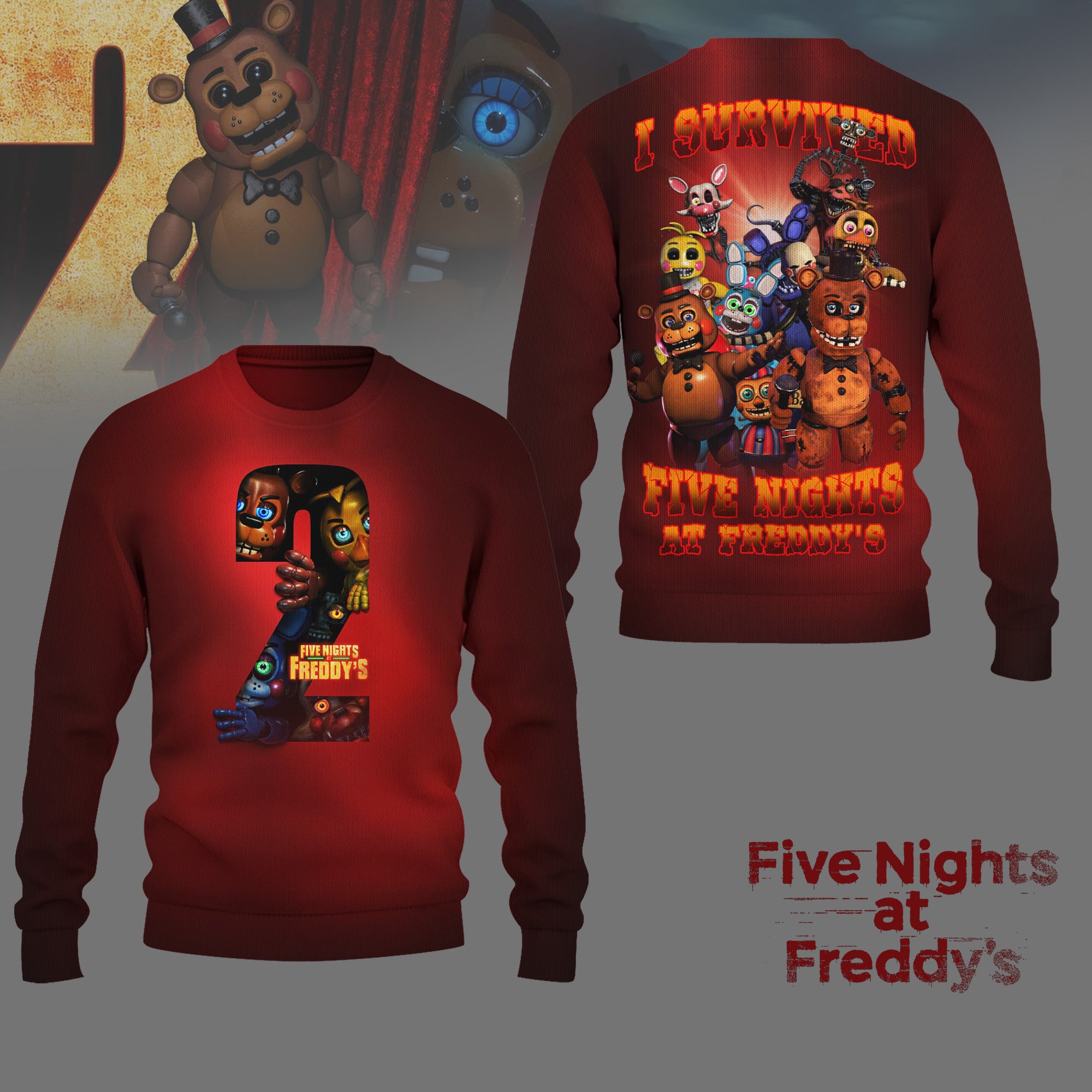 Premium 5NAF 3D Shirt HI