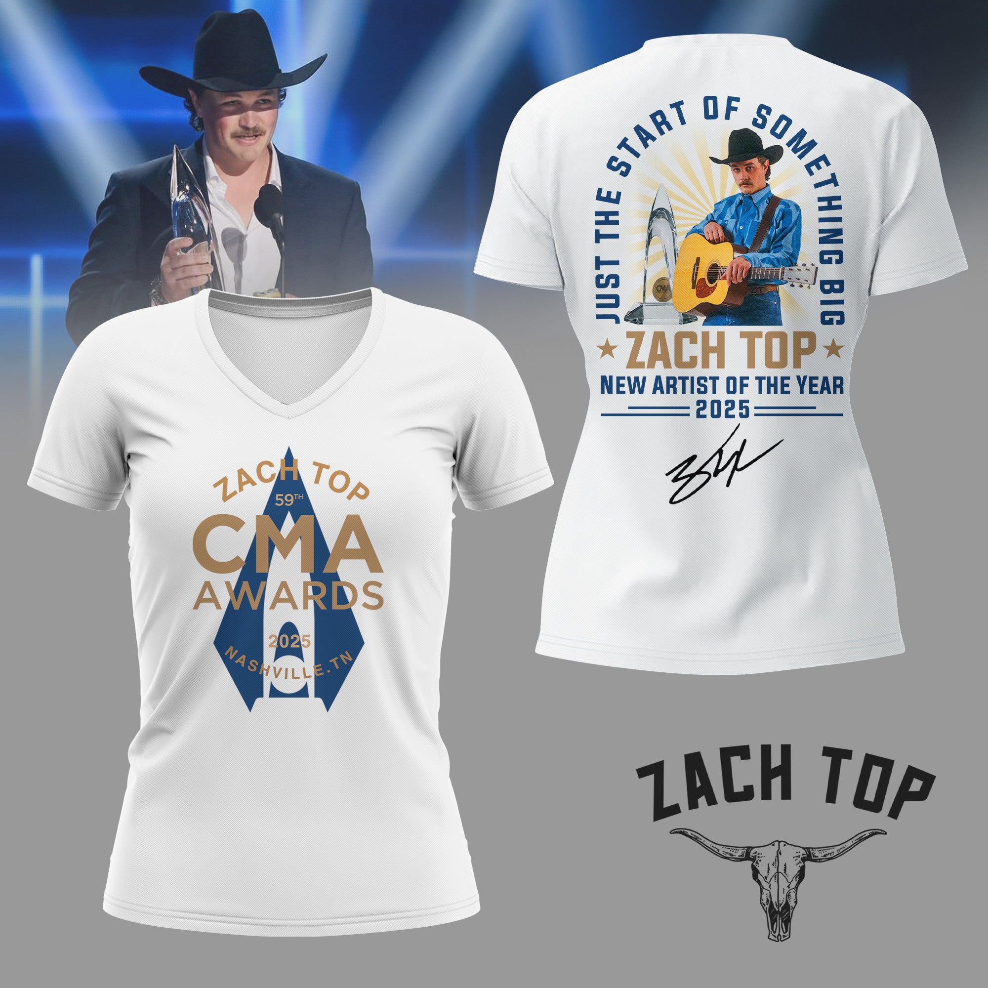 Premium ZAT 2025 CMA Awards 3D Shirt NY