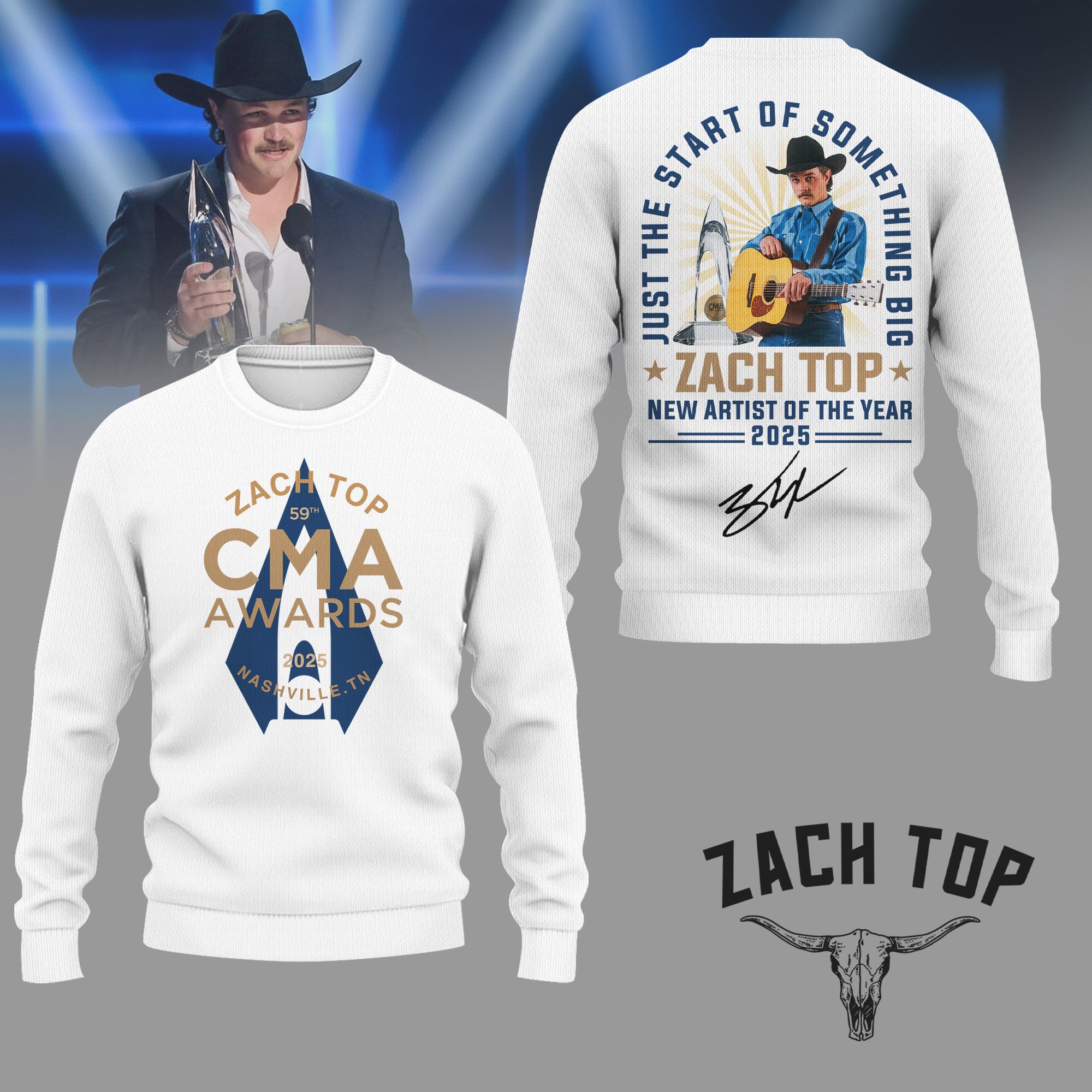 Premium ZAT 2025 CMA Awards 3D Shirt NY