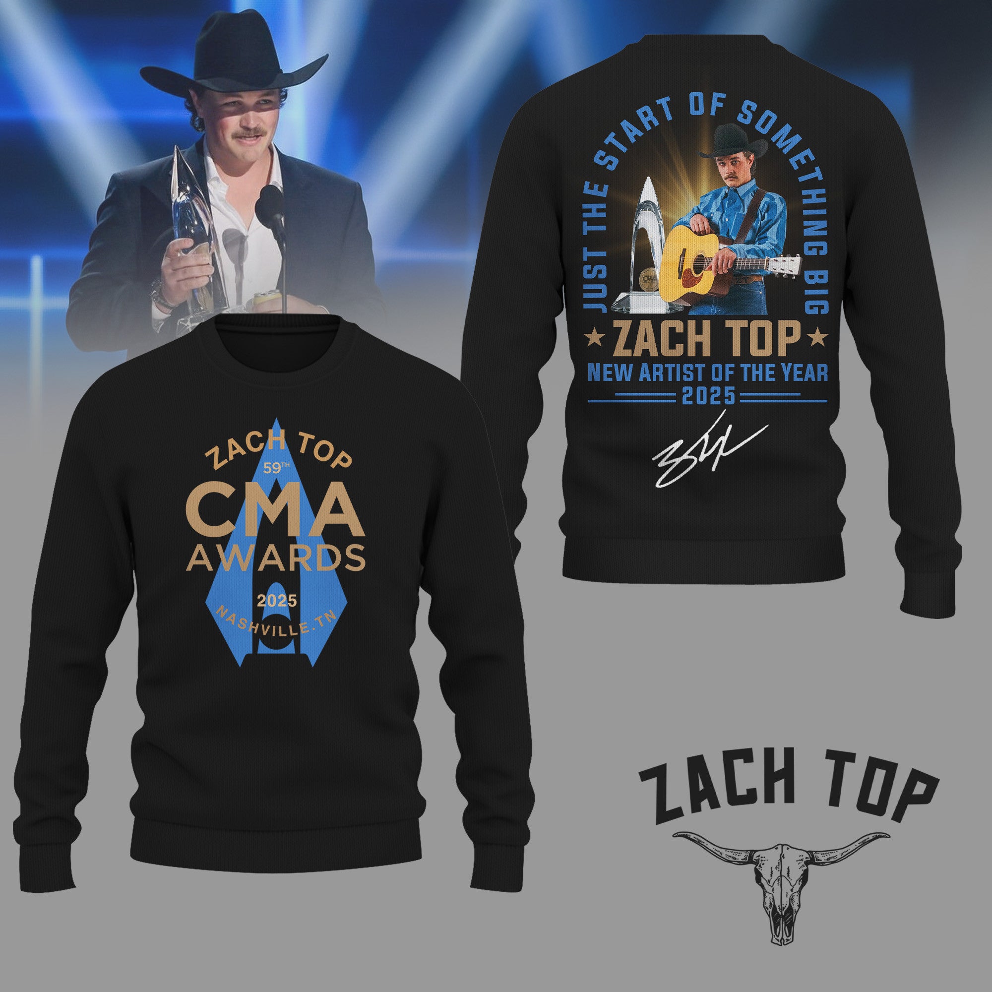 Premium ZAT 2025 CMA Awards 3D Shirt NY