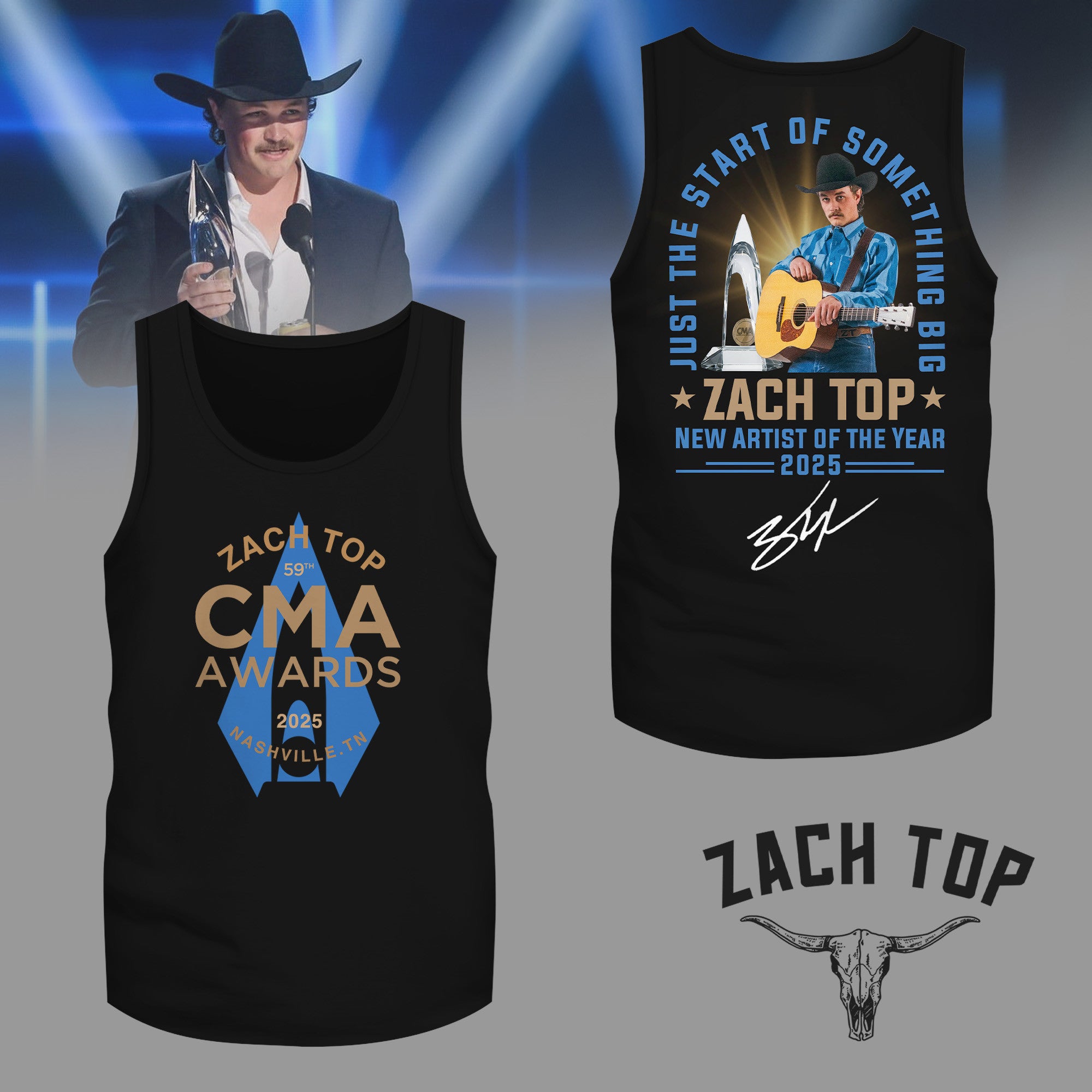 Premium ZAT 2025 CMA Awards 3D Shirt NY