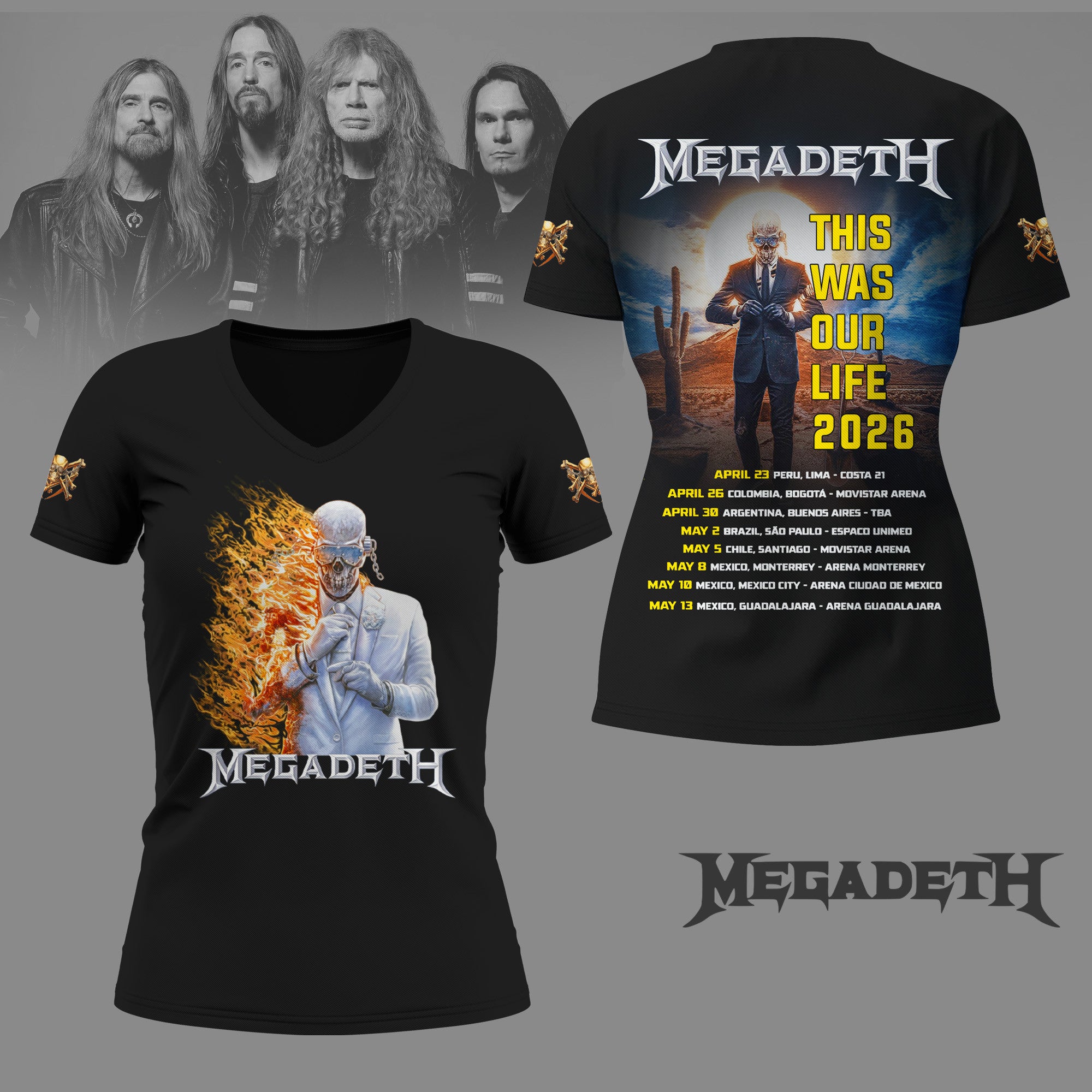 Premium MGD 2026 Tour 3D Shirt NY