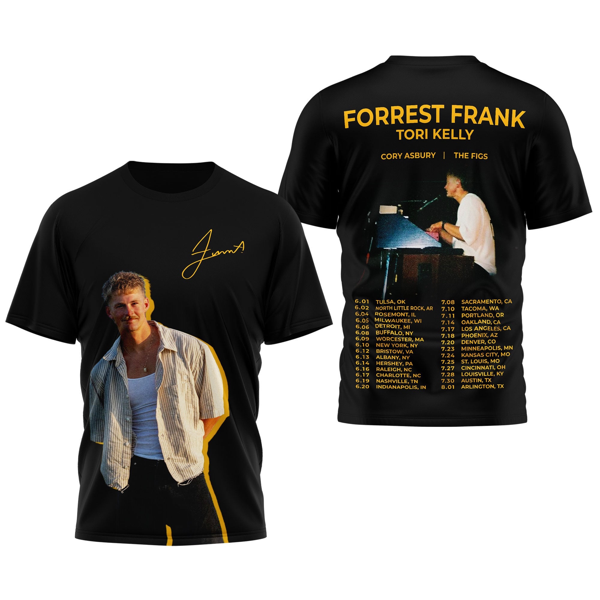 Premium FRFK 2026 Tour 3D Shirt NY