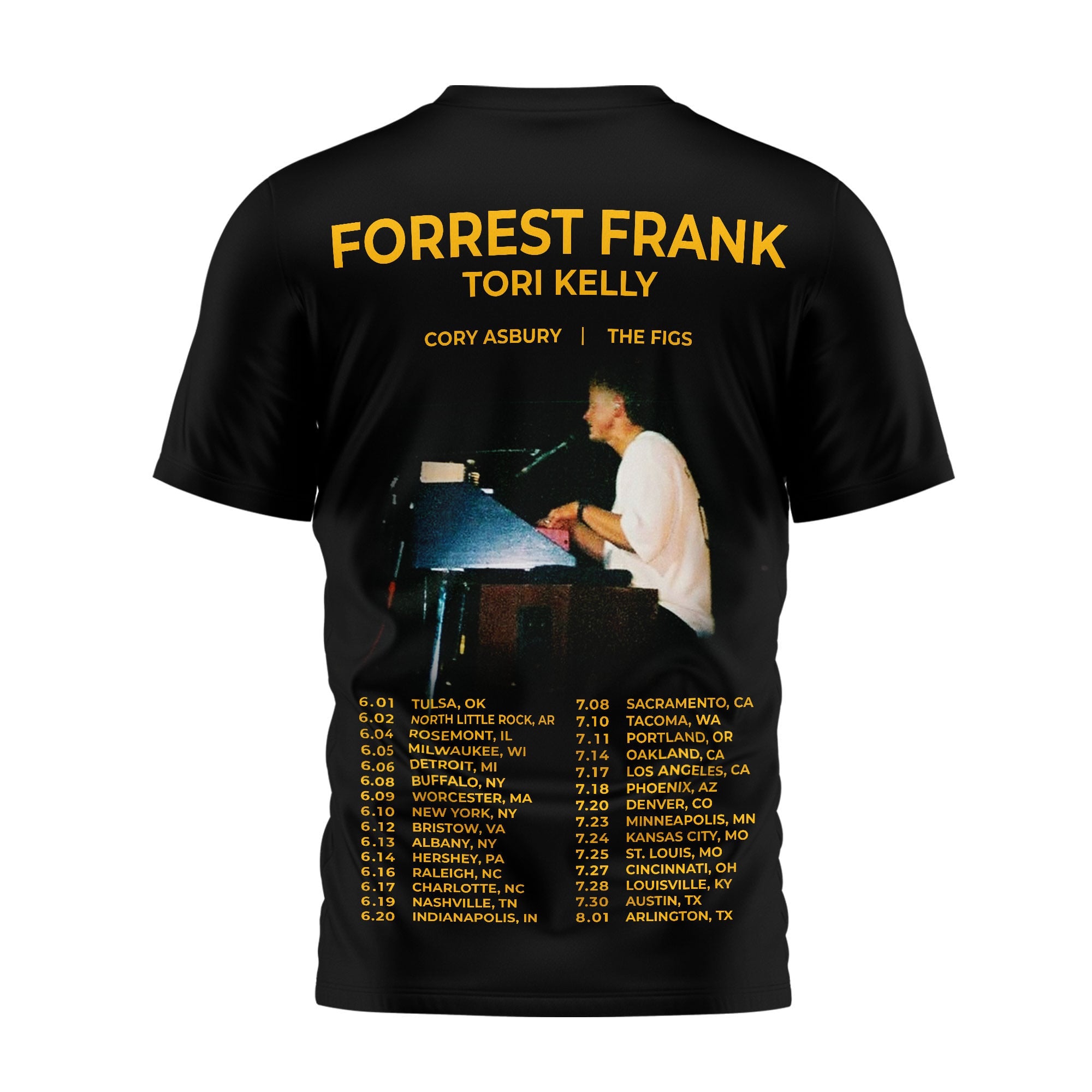 Premium FRFK 2026 Tour 3D Shirt NY