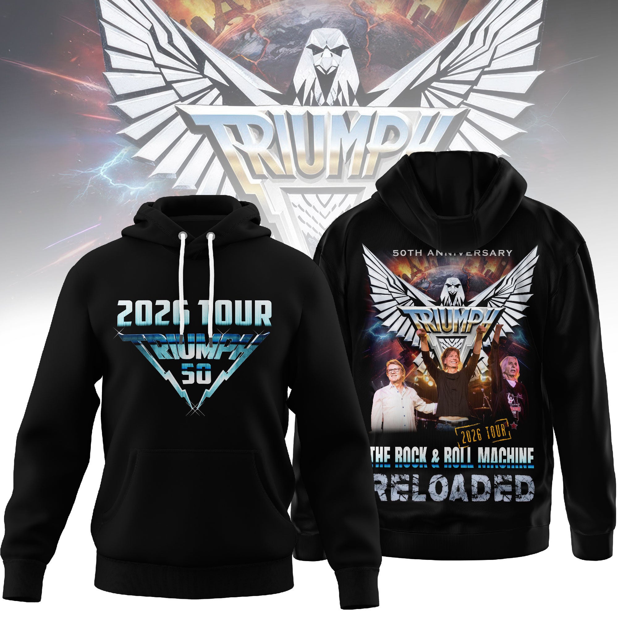 Premium TRMP 50th Anniversary Tour 3D Shirt MM