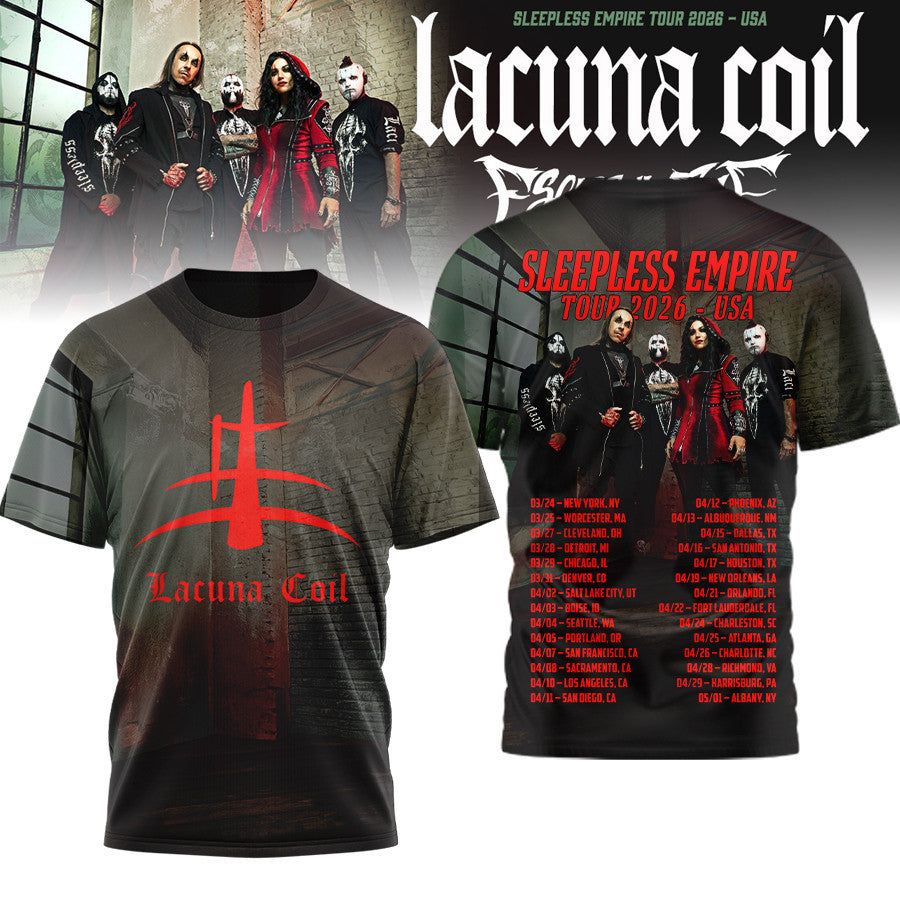 Premium LCL 2026 Tour 3D Shirt HI