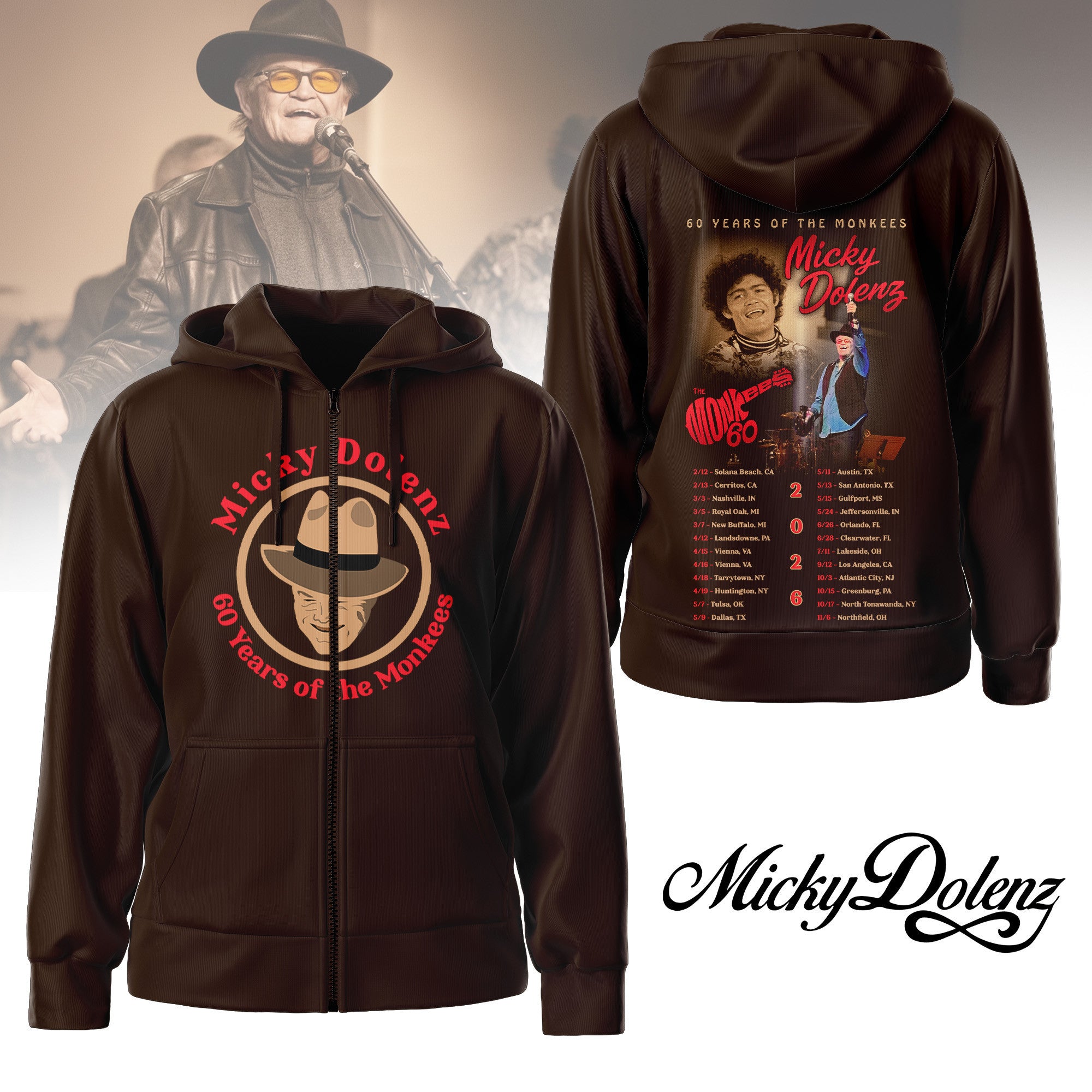 Premium MKDL 2026 Tour 3D Shirt HI