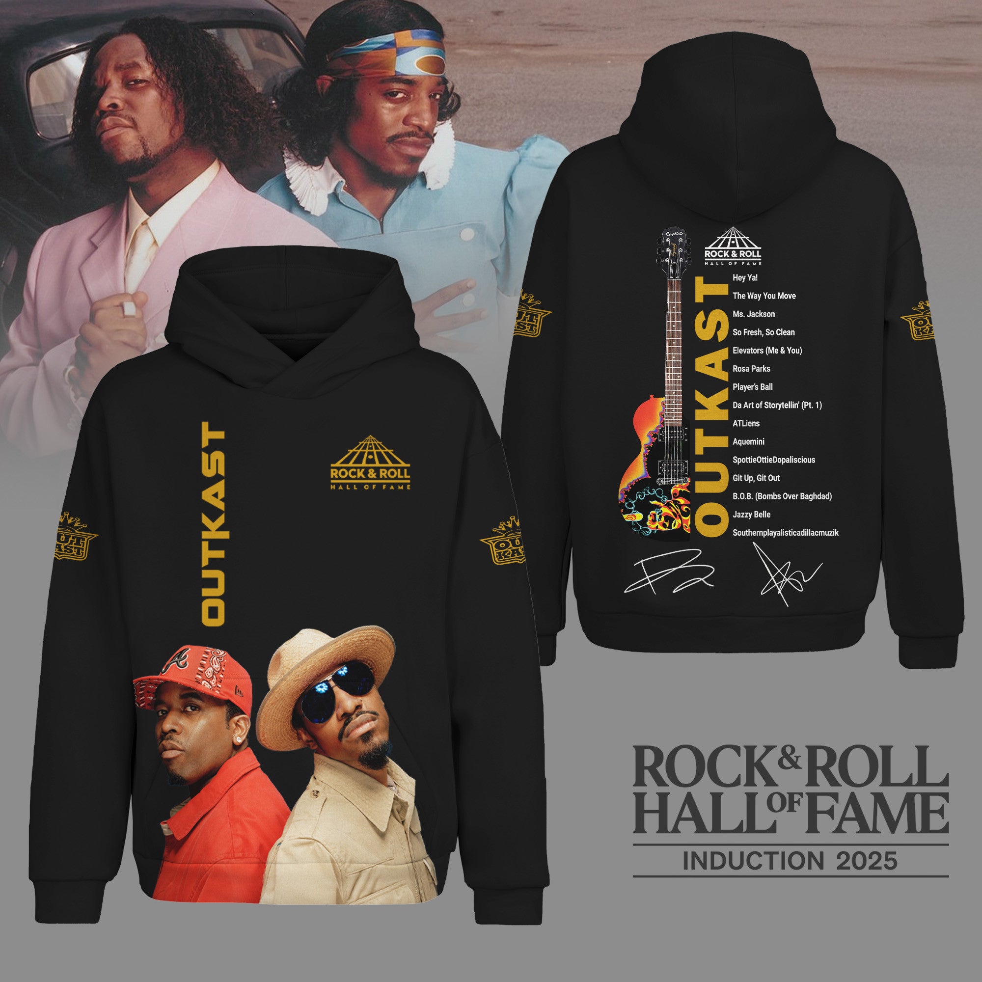 Premium OKT 2025 Rock & Roll Hall of Fame 3D Shirt NY
