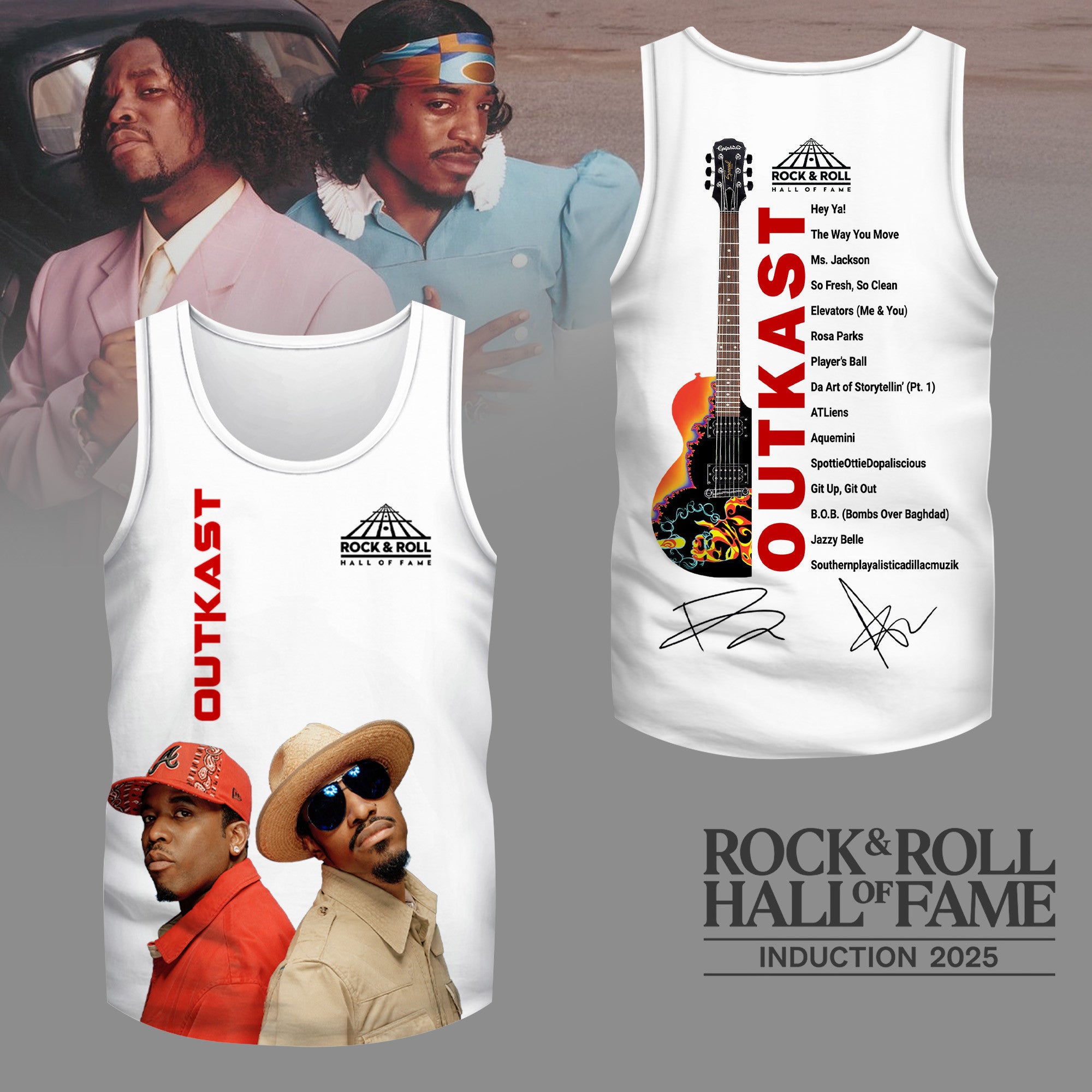 Premium OKT 2025 Rock & Roll Hall of Fame 3D Shirt NY