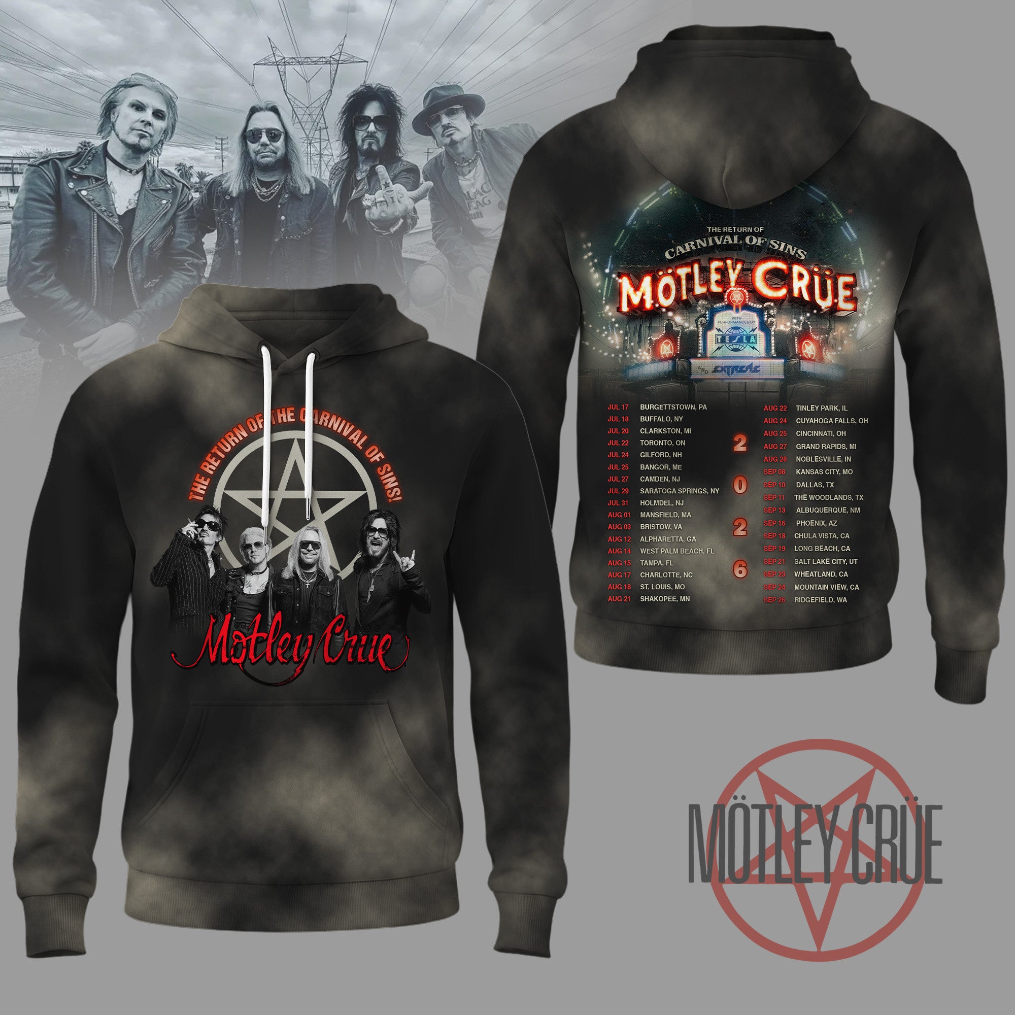 Premium MLCR 2026 Tour 3D Shirt HI