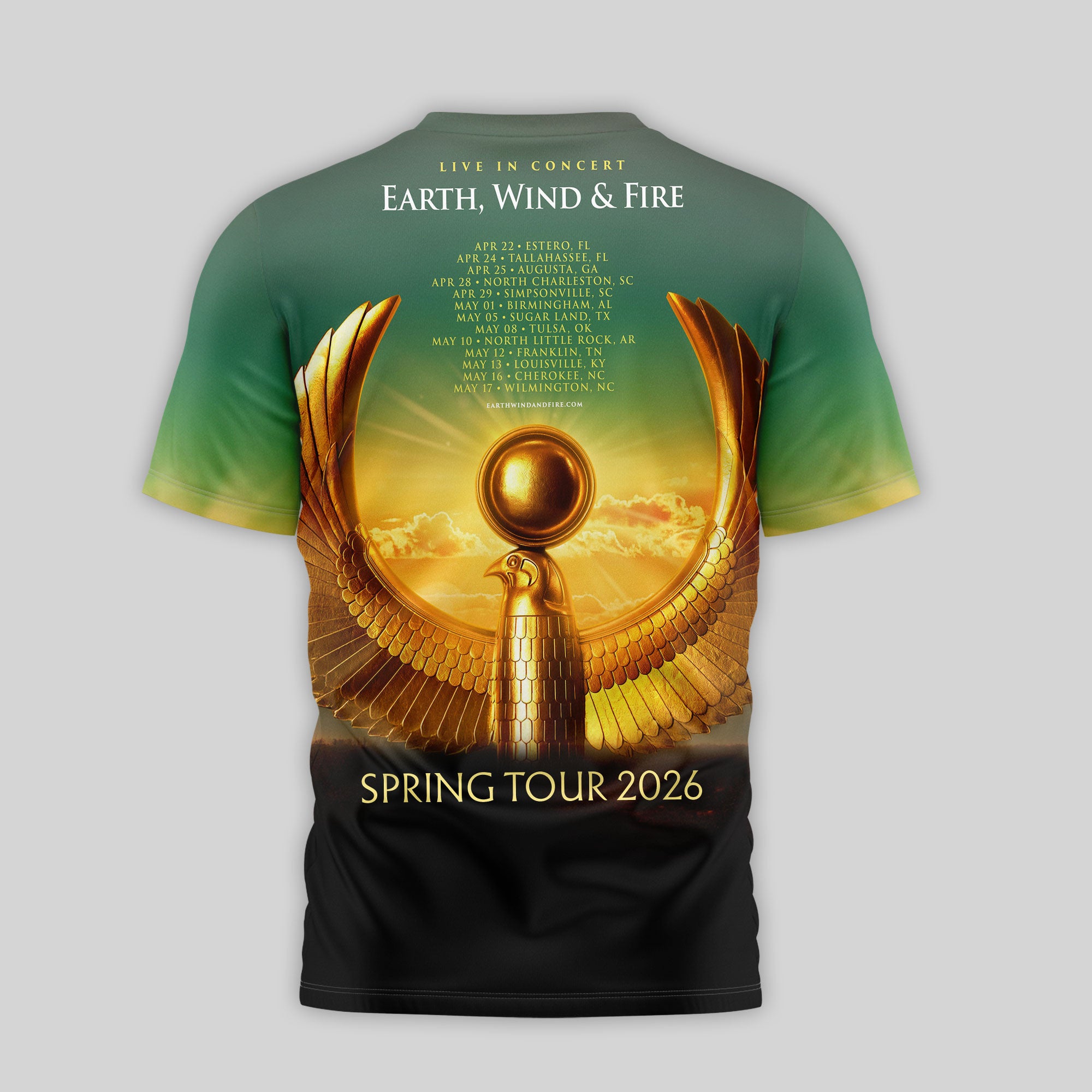 Premium EWF 2026 Tour 3D Shirt MM