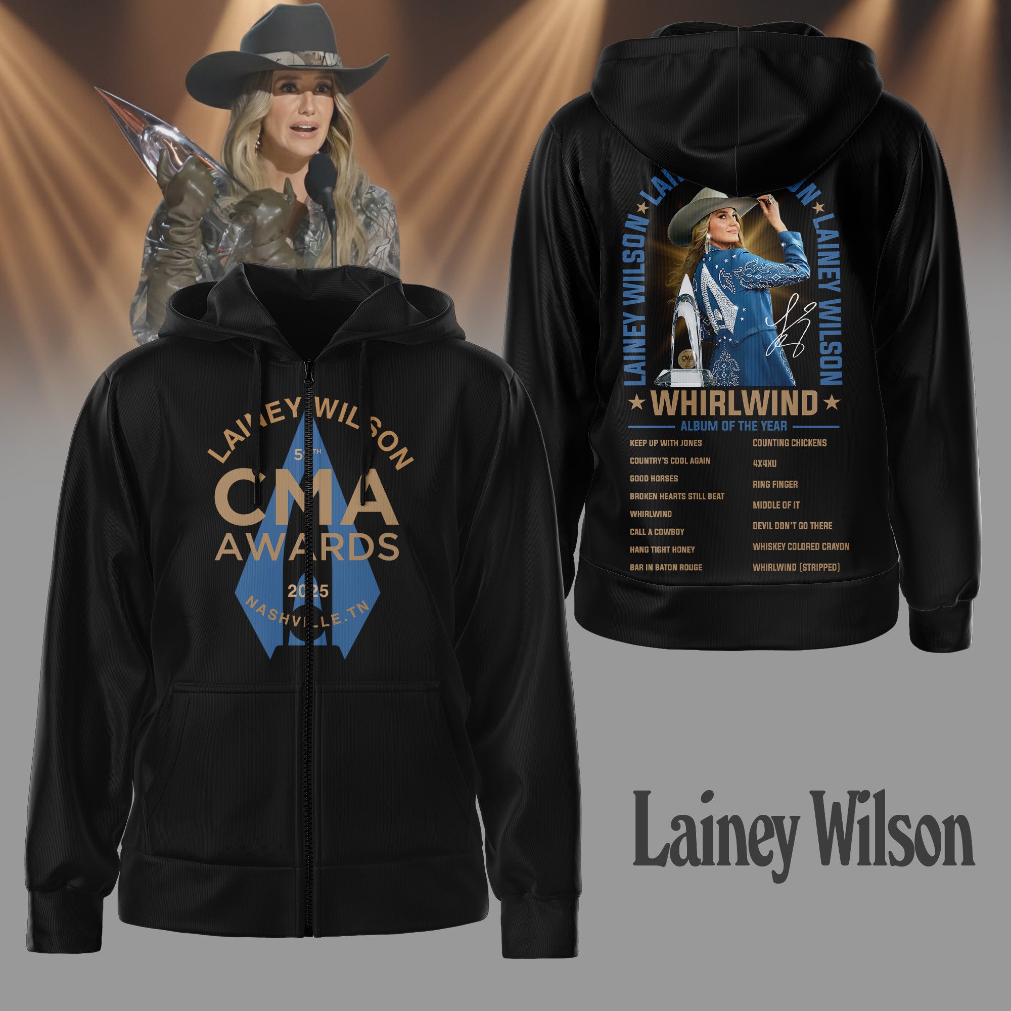 Premium LNWL 2025 CMA Awards 3D Shirt NY