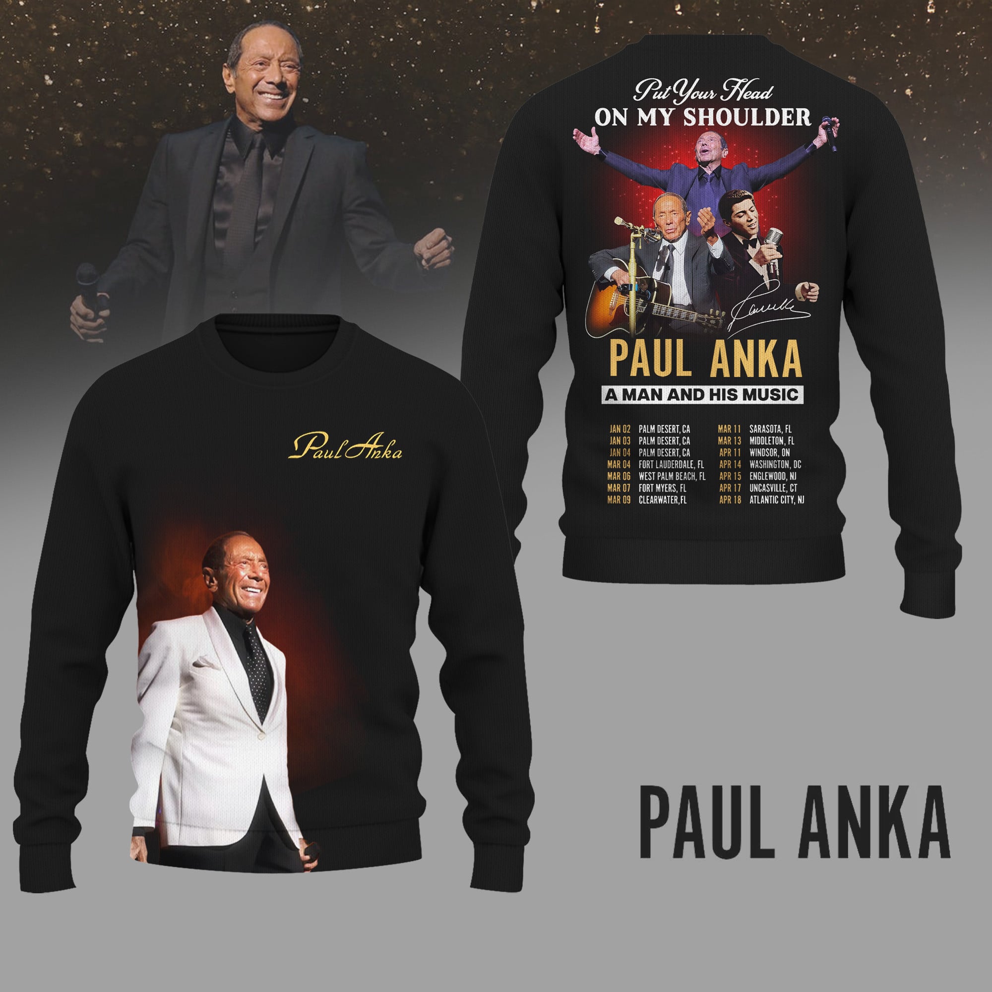 Premium PAUK 2026 Tour 3D Shirt MM