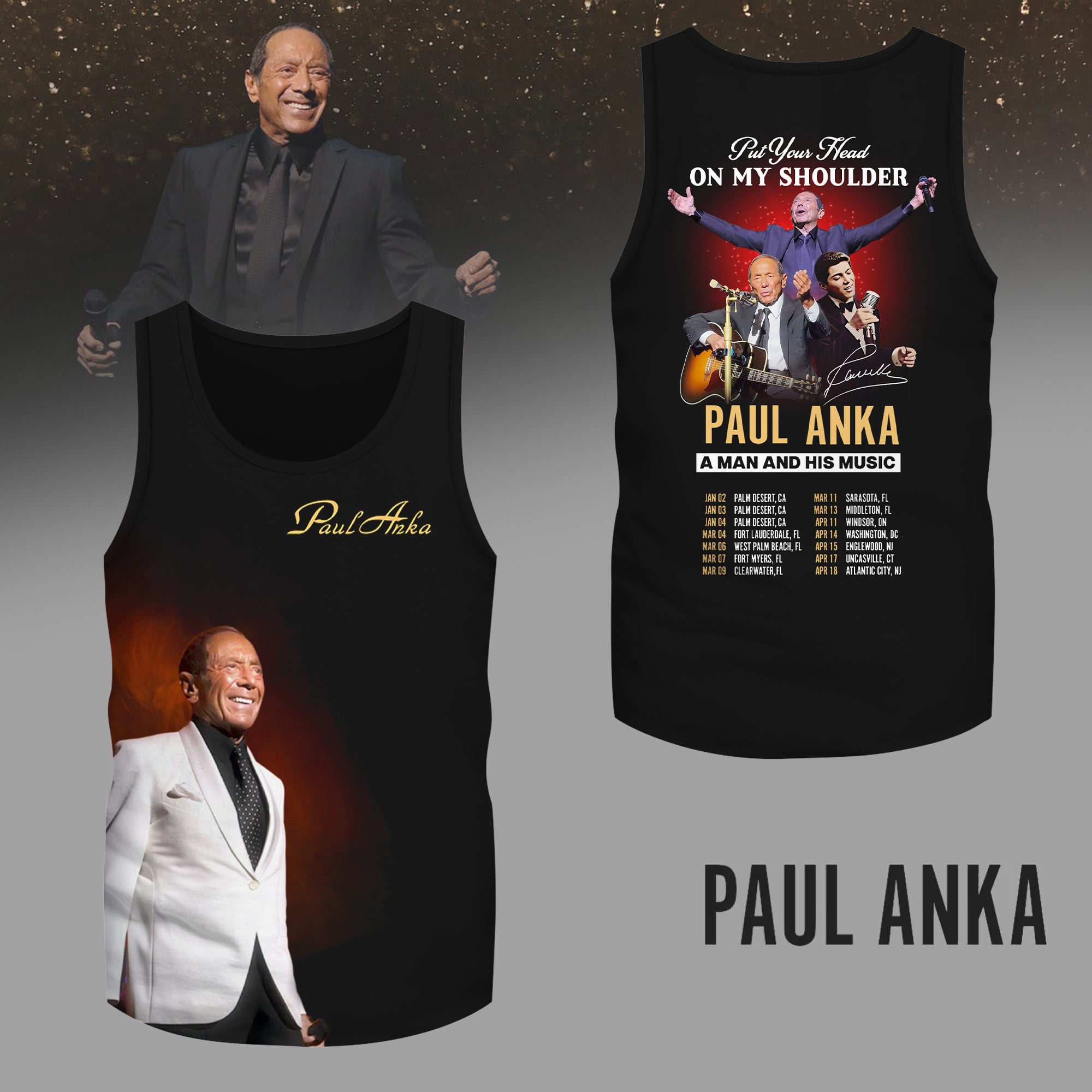 Premium PAUK 2026 Tour 3D Shirt MM