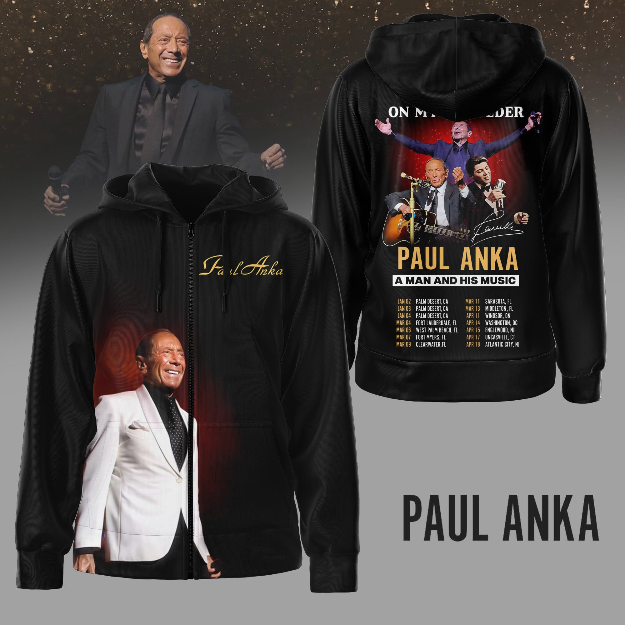 Premium PAUK 2026 Tour 3D Shirt MM