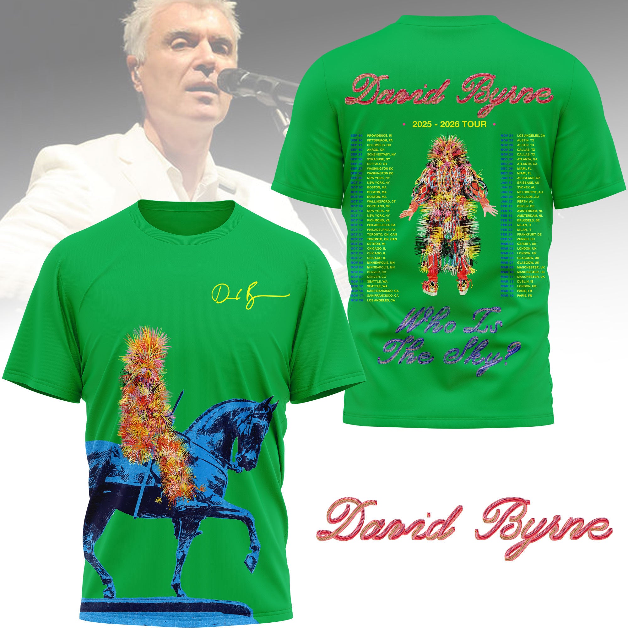 Premium DVBN Tour 3D Shirt NY