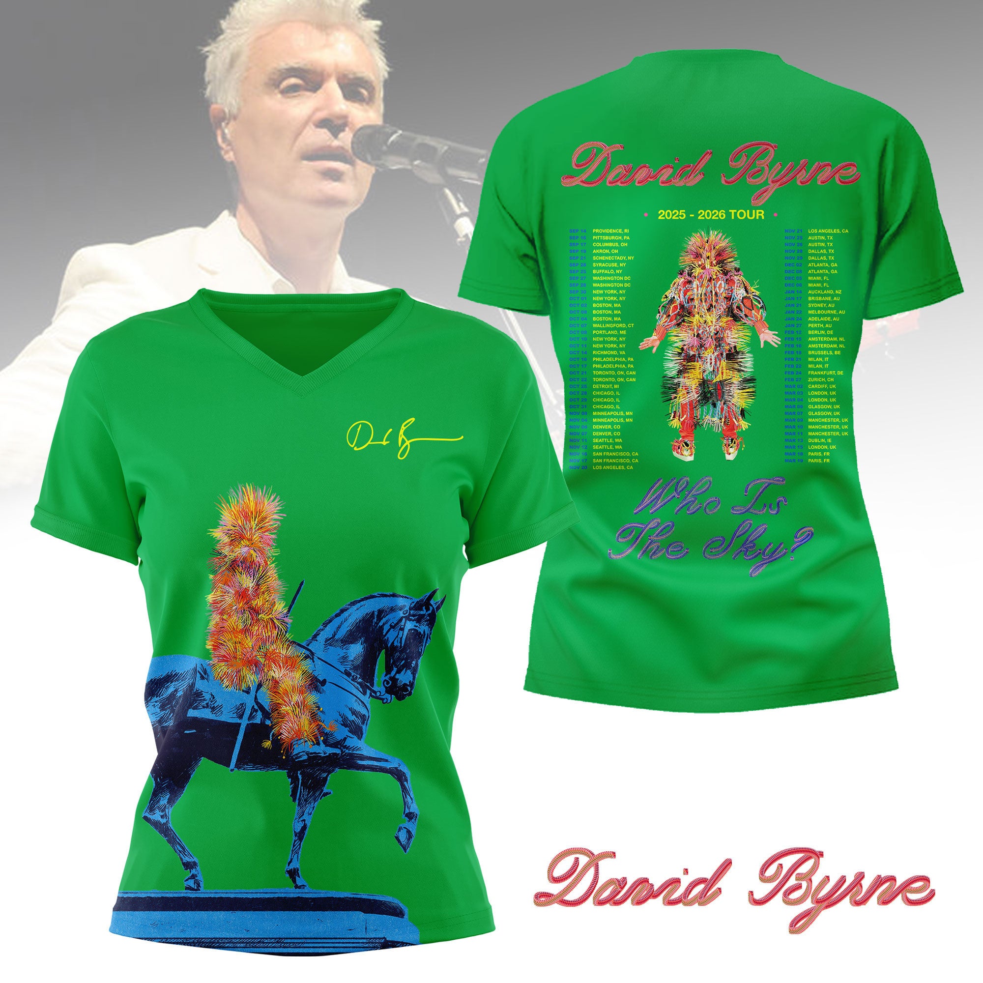 Premium DVBN Tour 3D Shirt NY