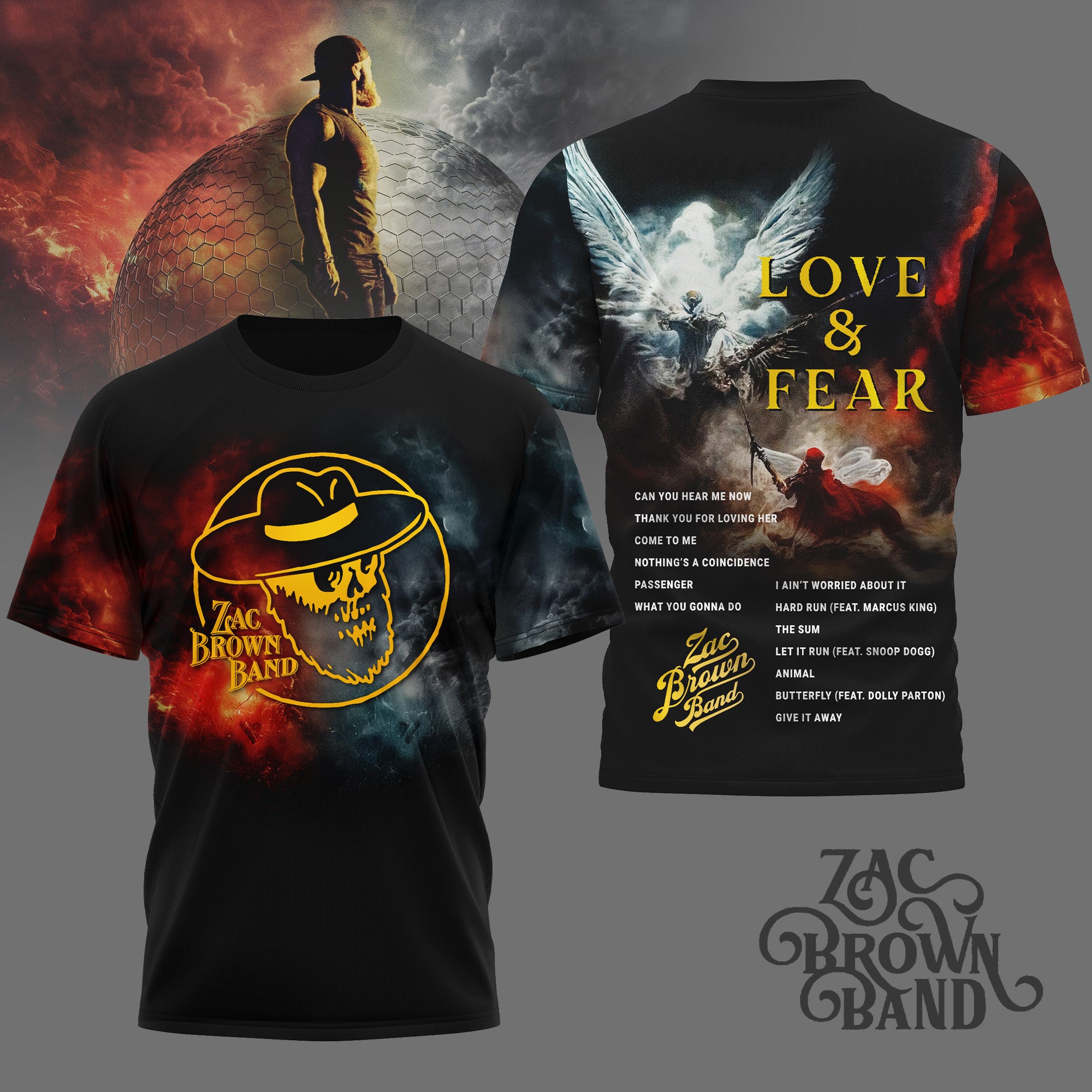 Premium ZBB Love Fear 3D Shirt HI