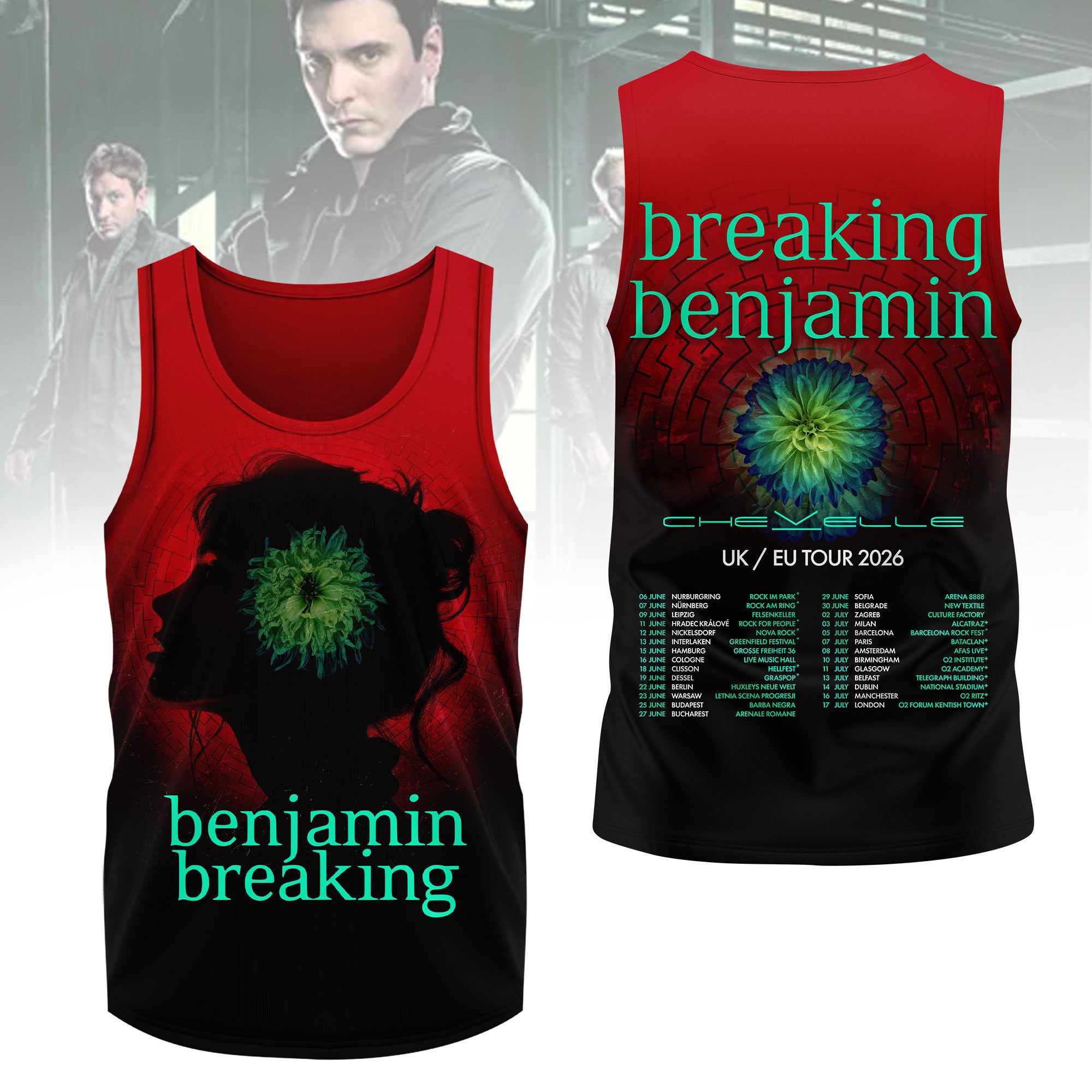 Premium BBEN Tour 3D Shirt NY