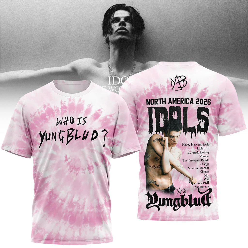 Premium YBD 2026 Tour 3D Shirt MM