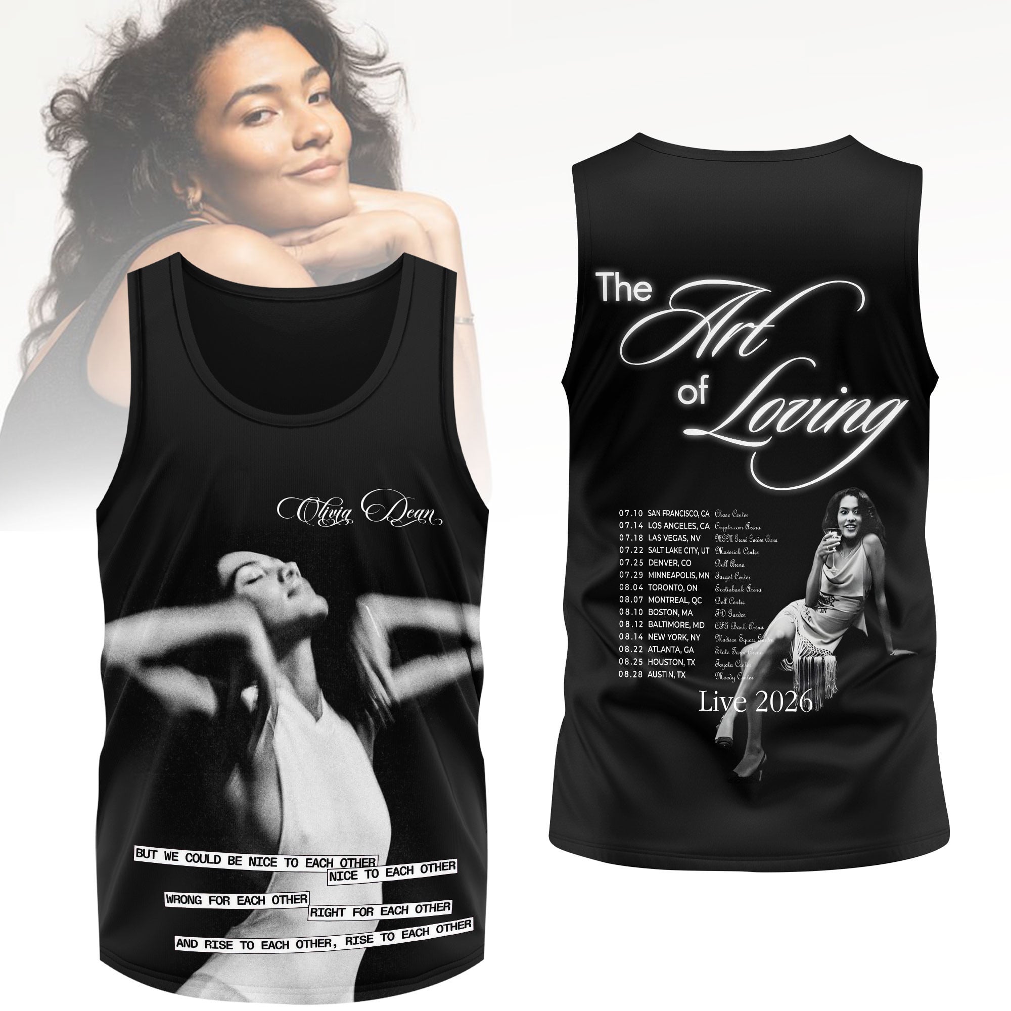 Premium OLID 2026 Tour 3D Shirt MM