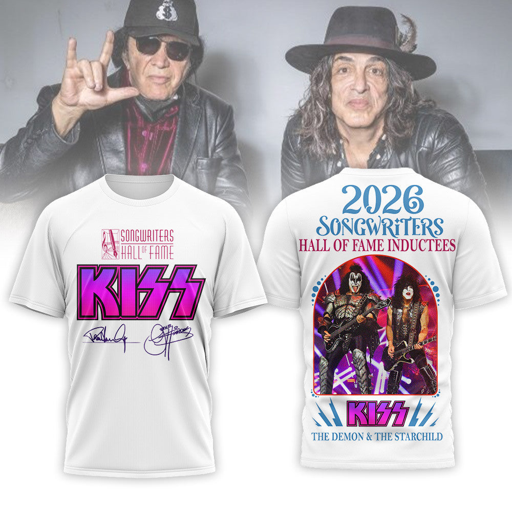 Premium KSS Songwriters Hall of Fame 3D Shirt MM