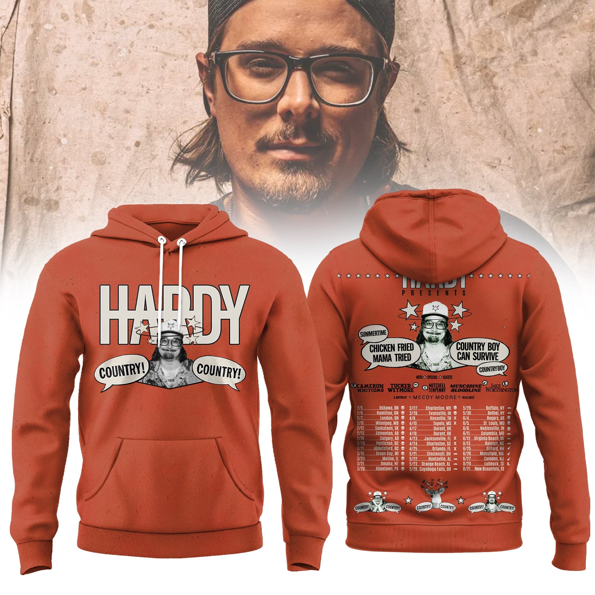 Premium HRD 2026 Tour 3D Shirt MM