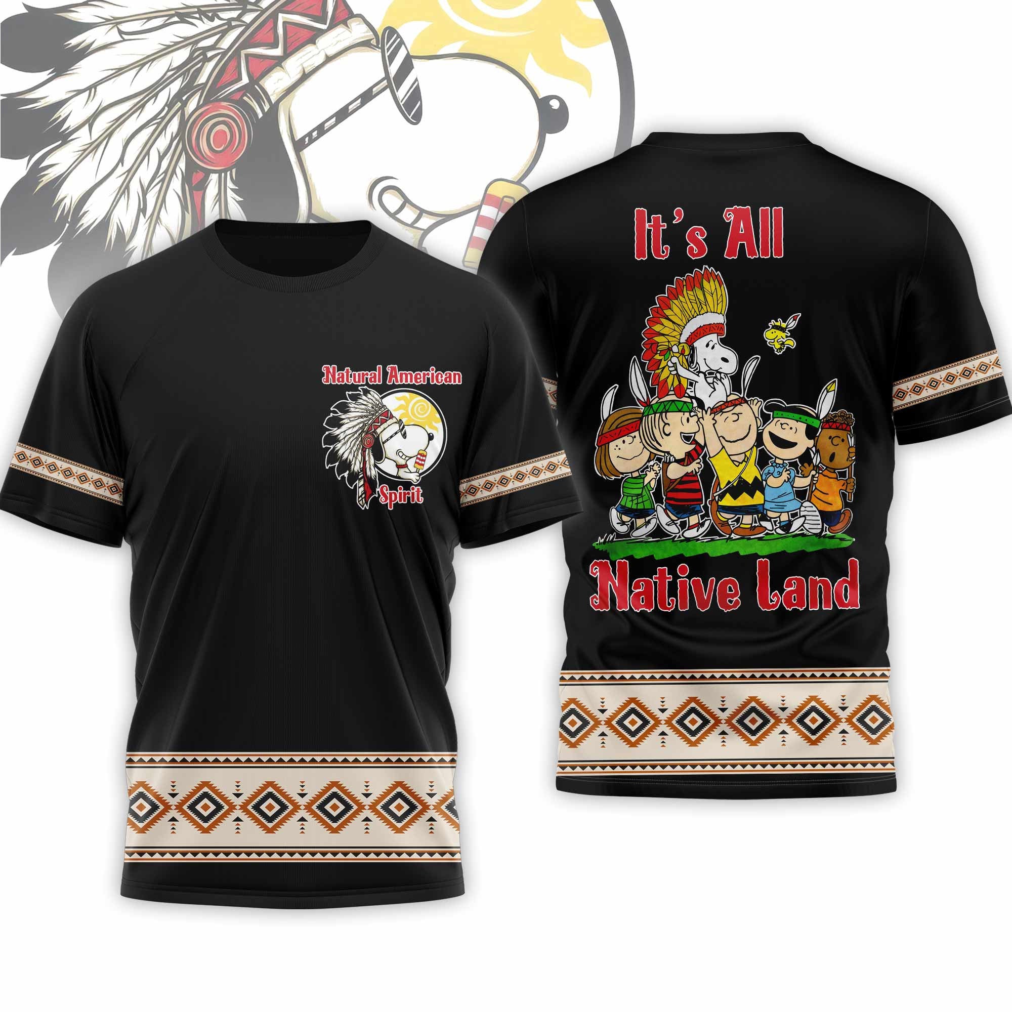 Premium SNPY Native American 3D Shirt HY