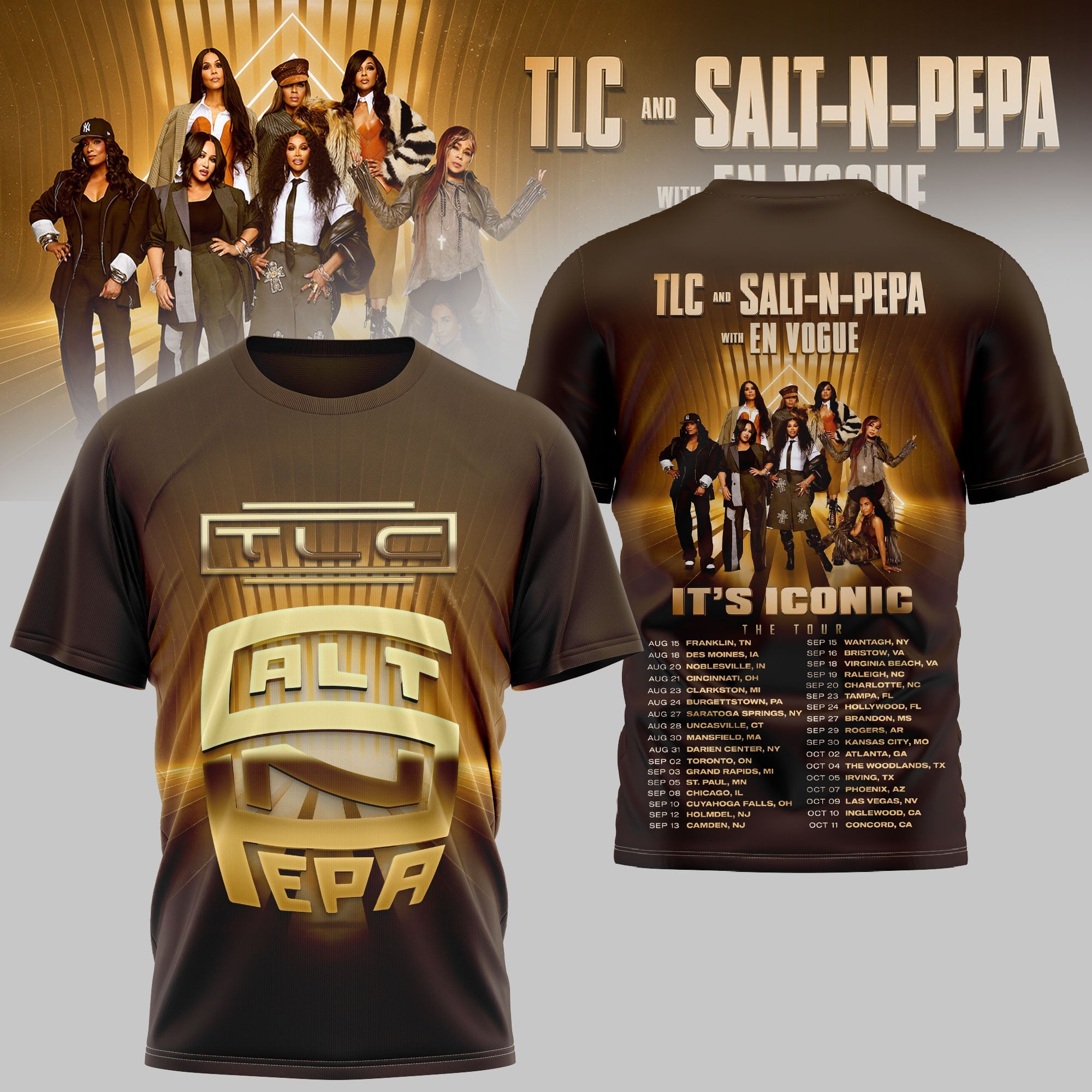 Premium TLC And SNP 3D Shirt NP