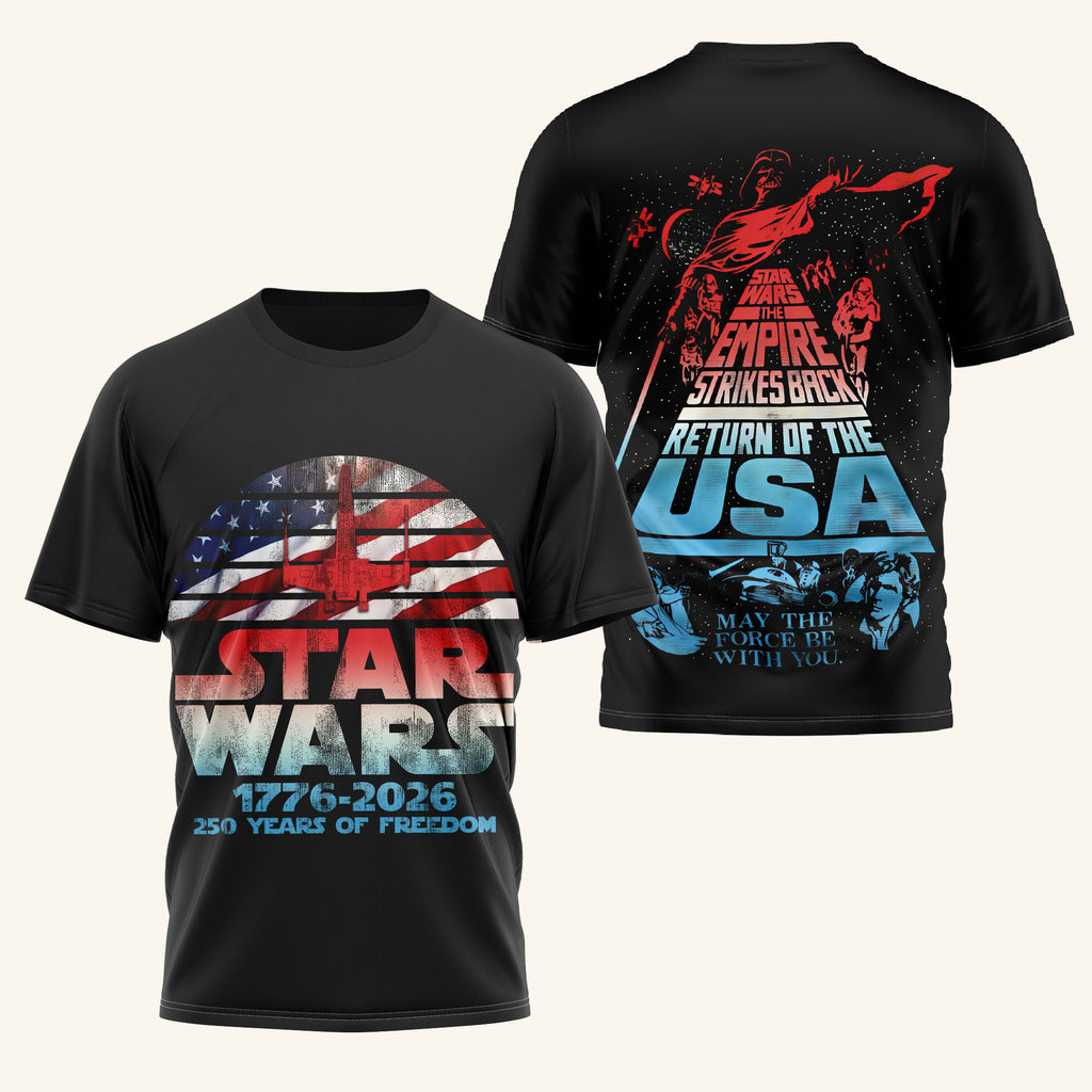 Premium STW America 250 Years Of Freedom 3D Shirt NP
