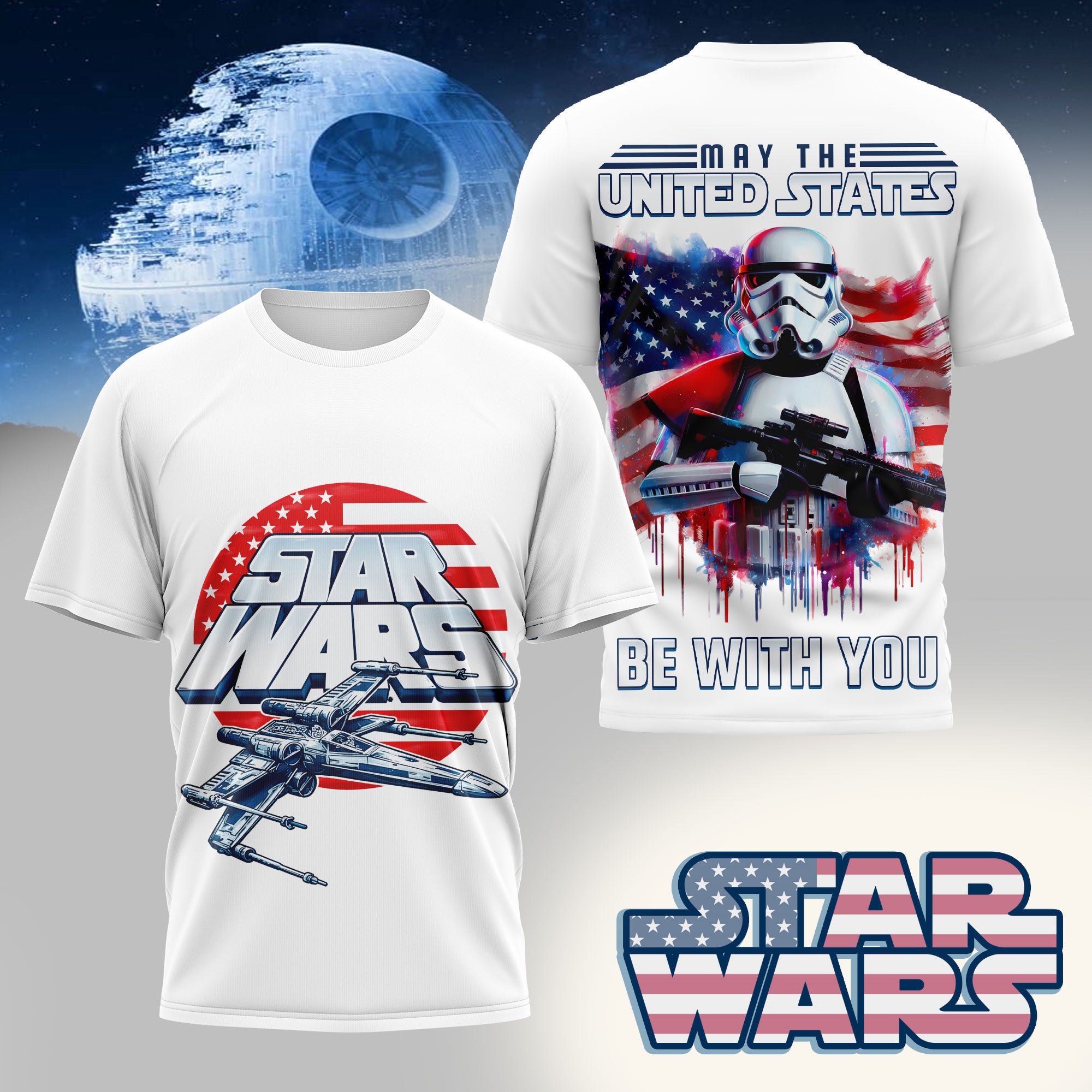 Premium STW May The US Be With You 3D Shirt NP