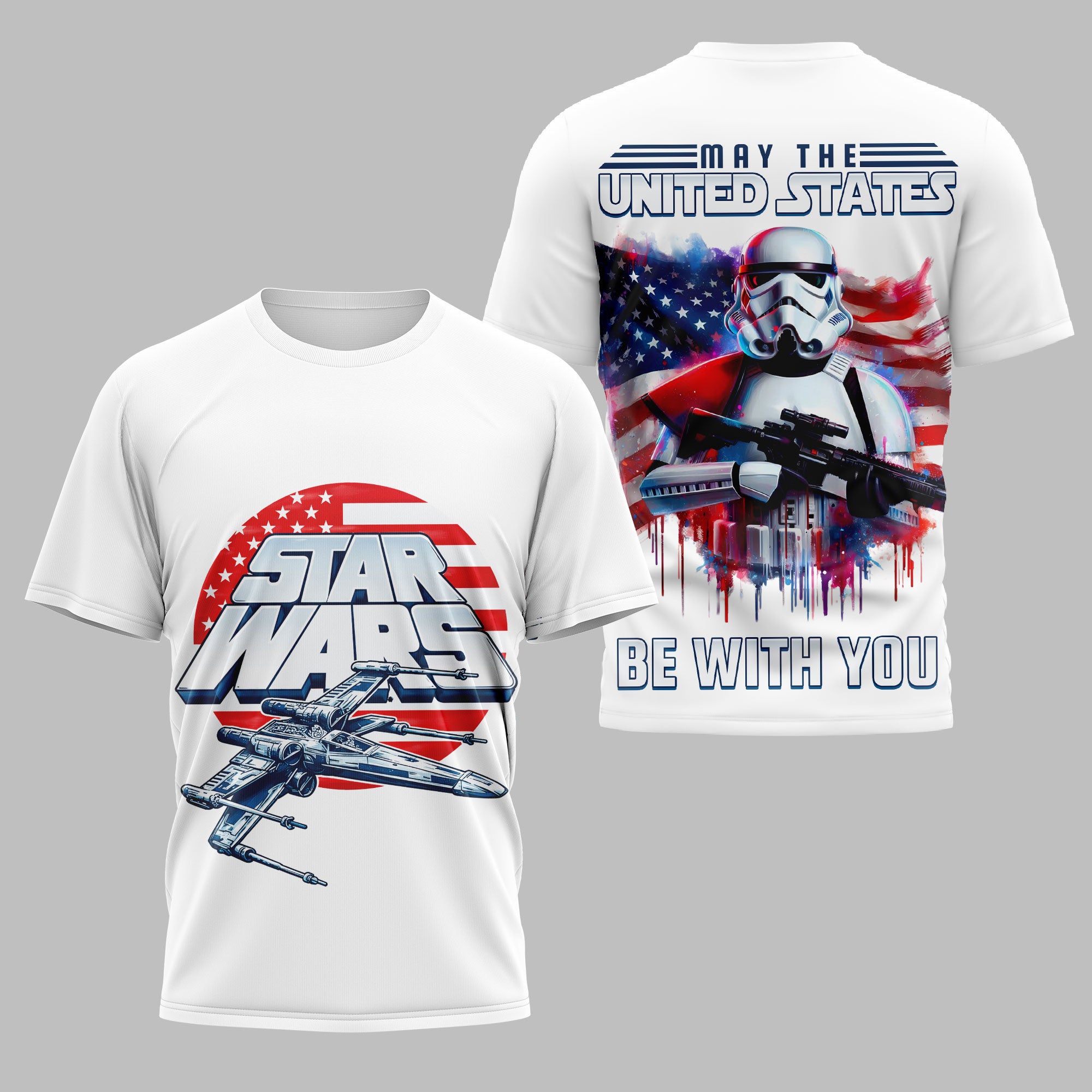 Premium STW May The US Be With You 3D Shirt NP